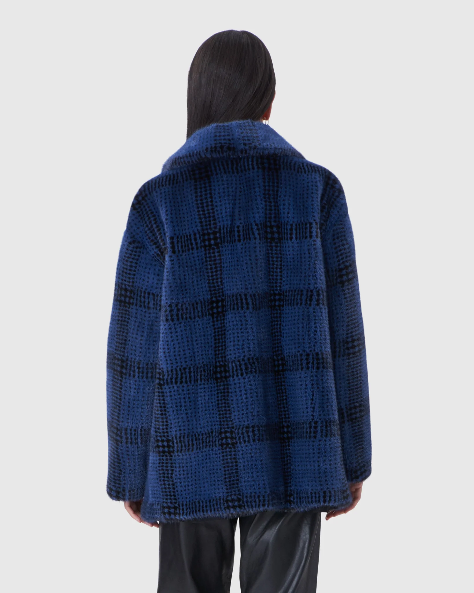 Mink Jacket With Notch Collar - Image 3
