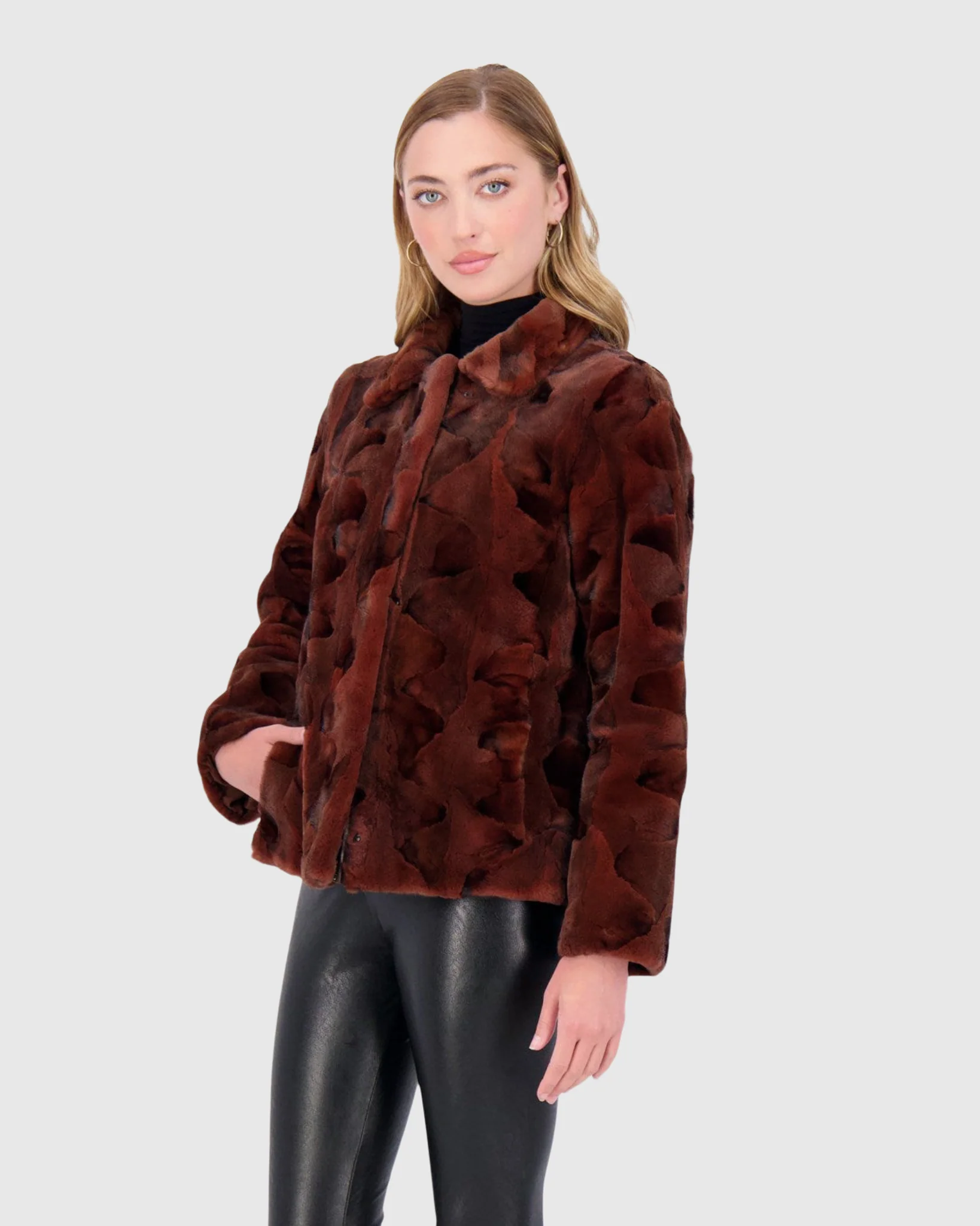MINK SECTIONS JACKET - Image 3