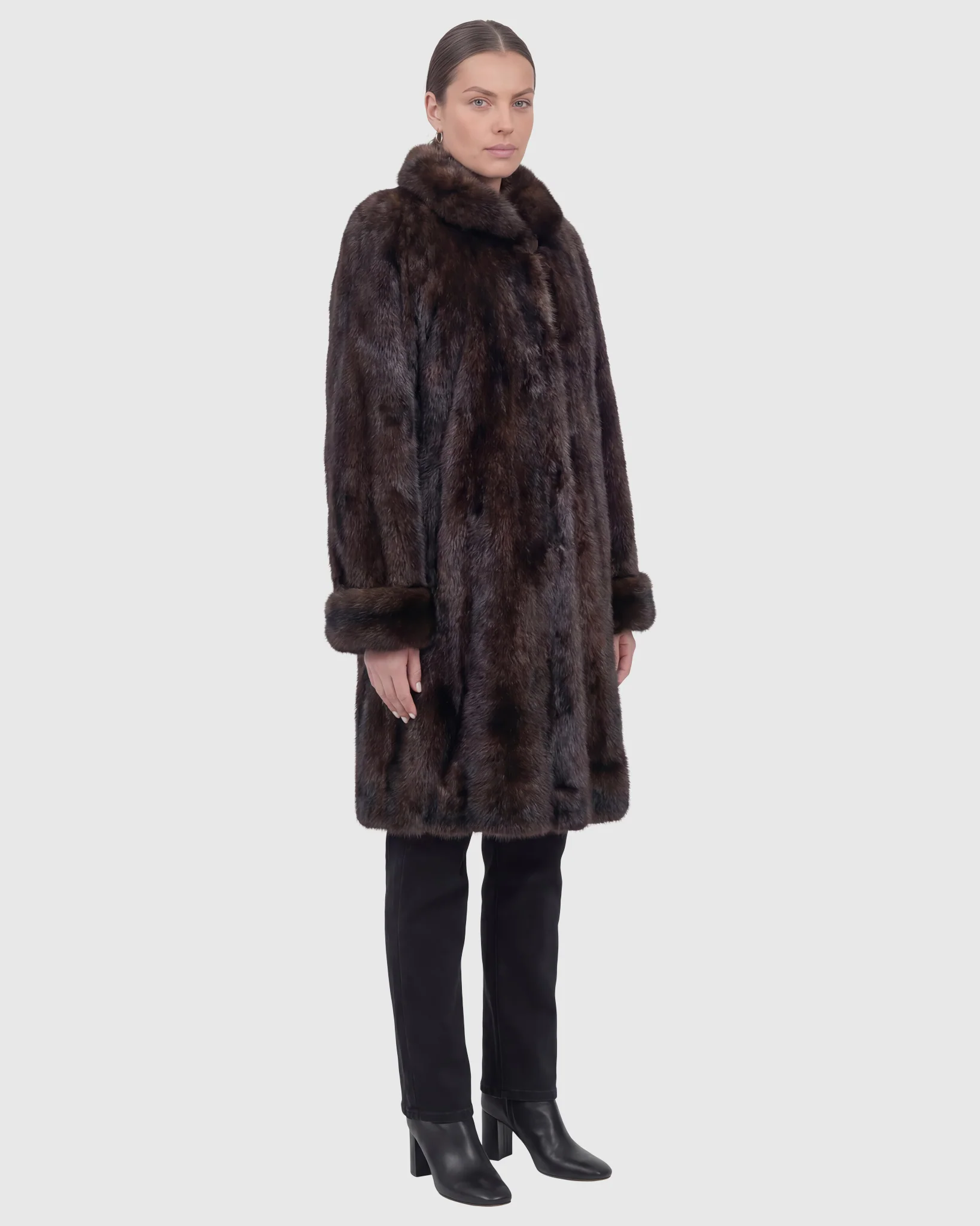 Mink Short Coat - Image 2