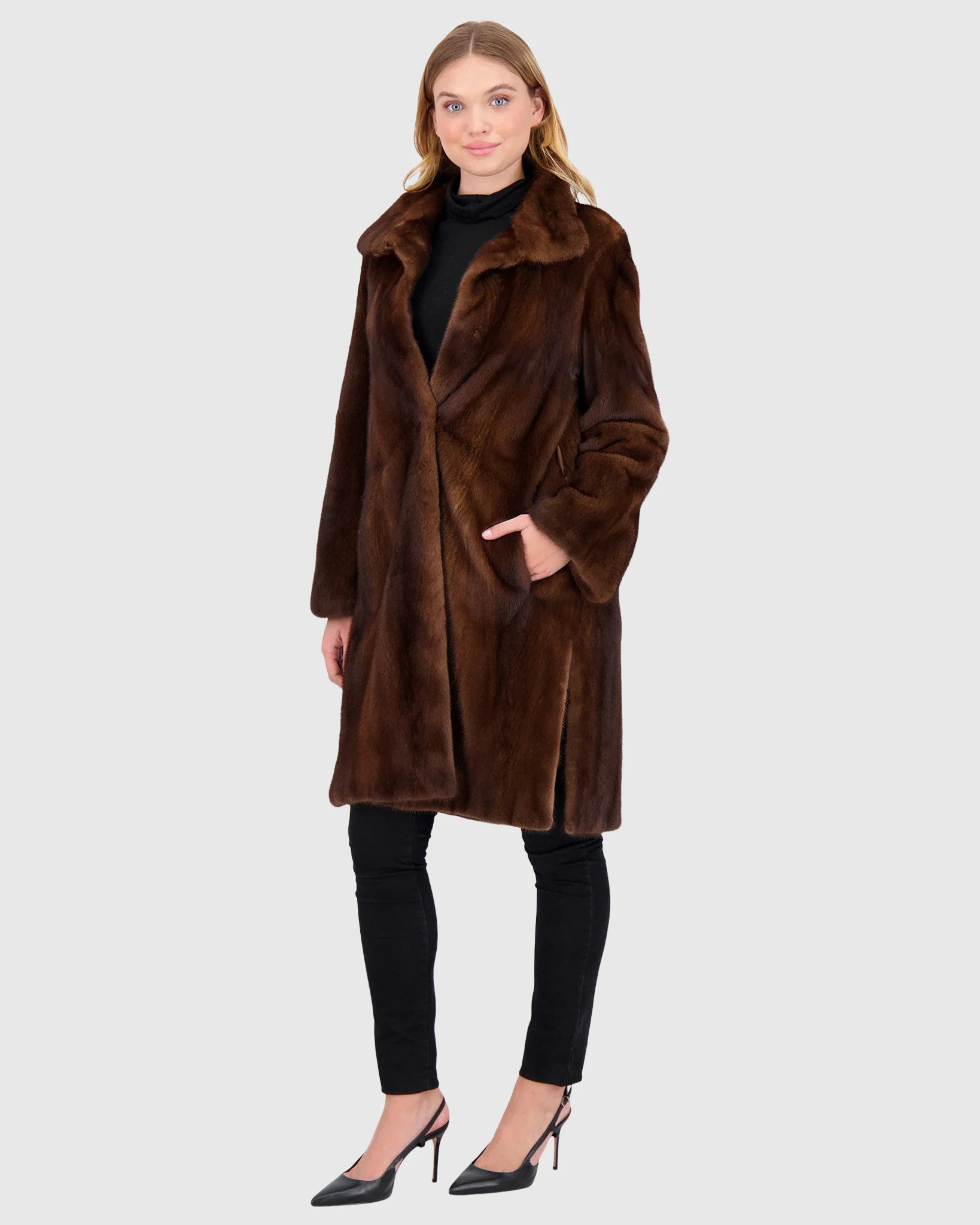 MINK SHORT COAT - Image 3