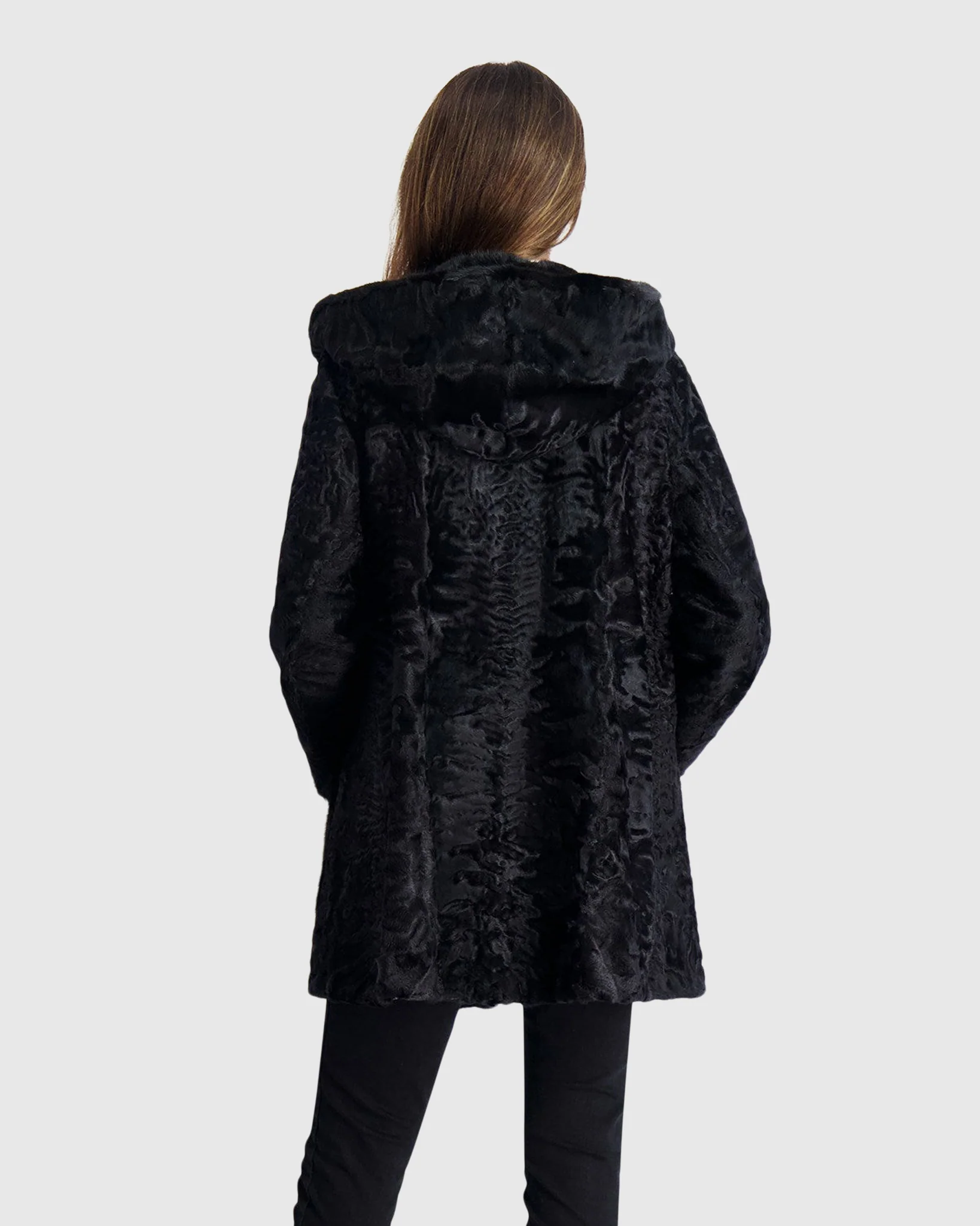 PERSIAN PARKA WITH MINK TRIM - Image 9