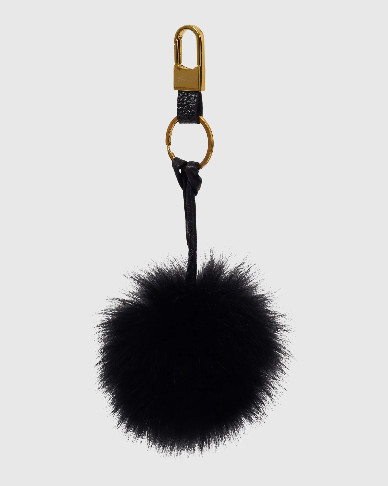 FOX POMPOM KEY CHAIN