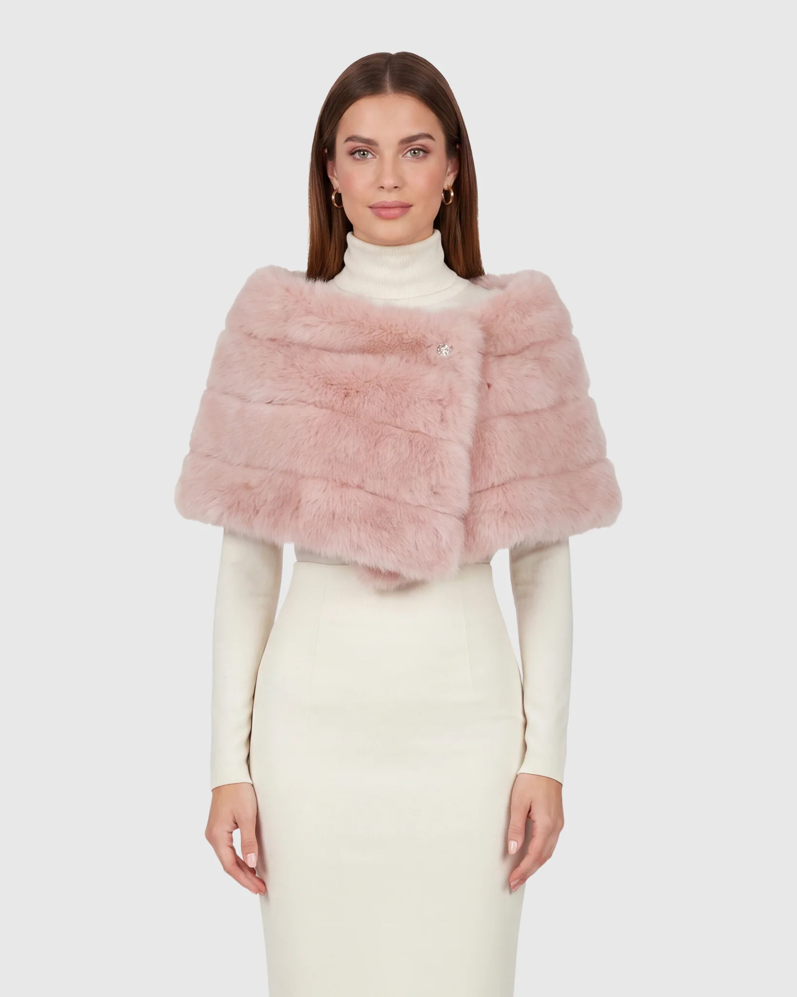 Reversible Merinillo Shearling Lamb Cape - Image 6