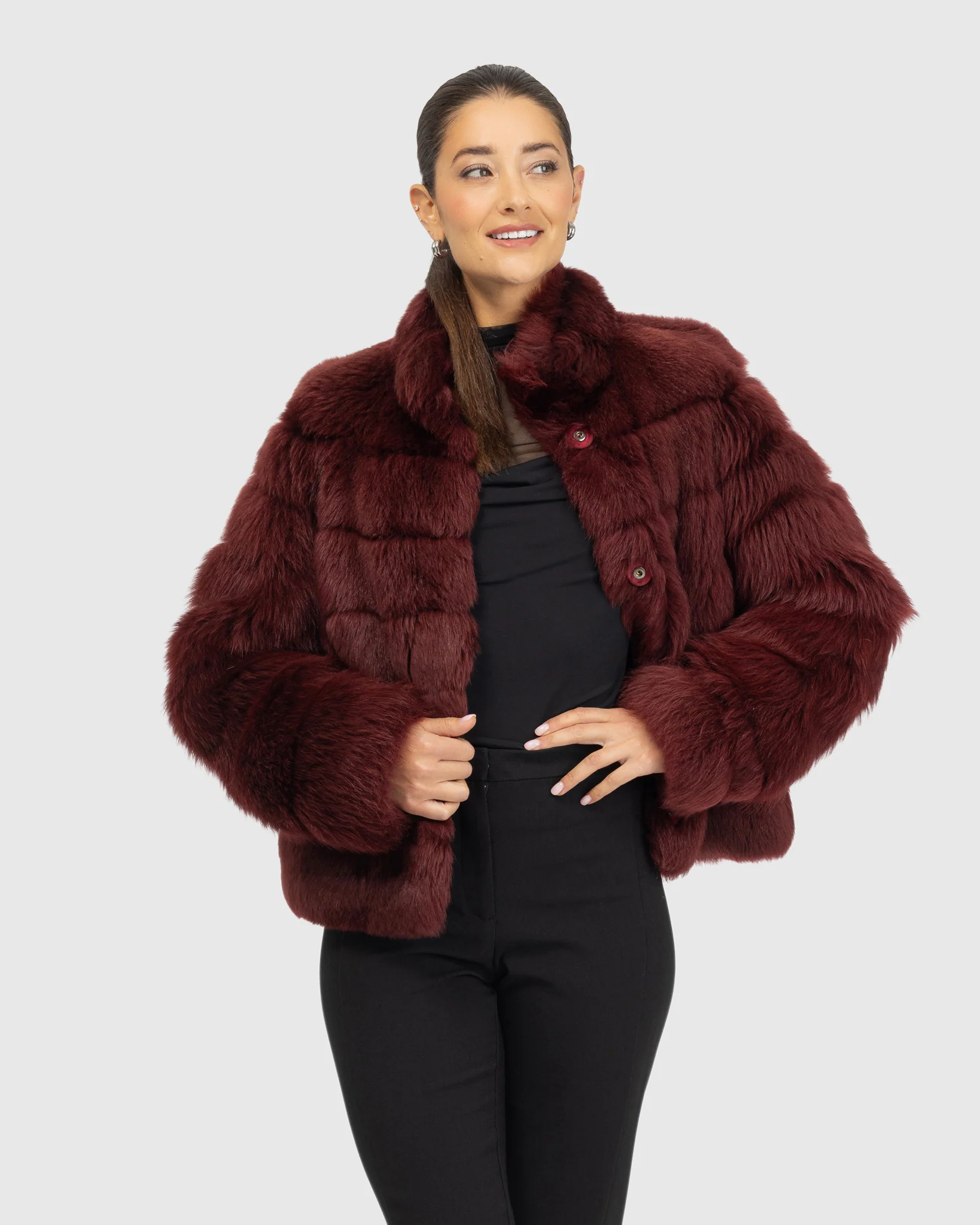 Reversible Merinillo Shearling Lamb Jacket - Image 13