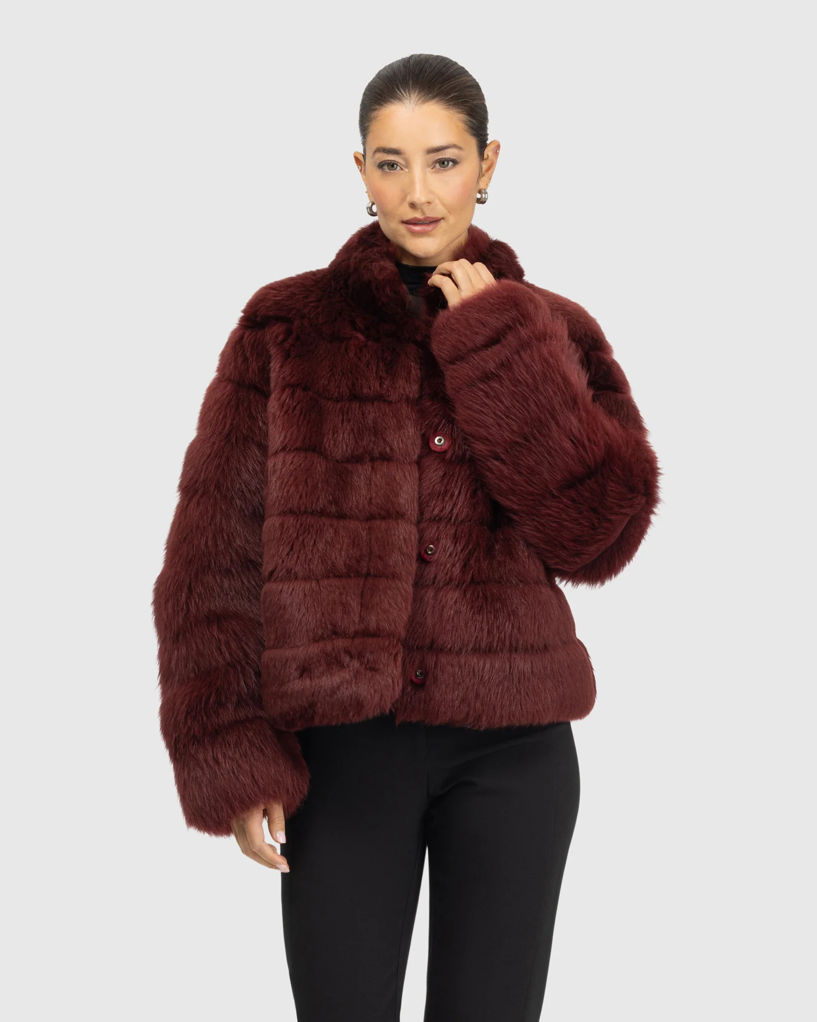 Reversible Merinillo Shearling Lamb Jacket - Image 9