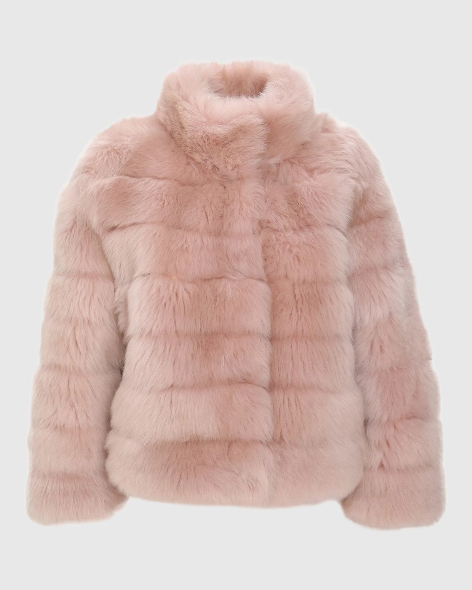 Reversible Merinillo Shearling Lamb Jacket With Cropped Sleeves - Image 22