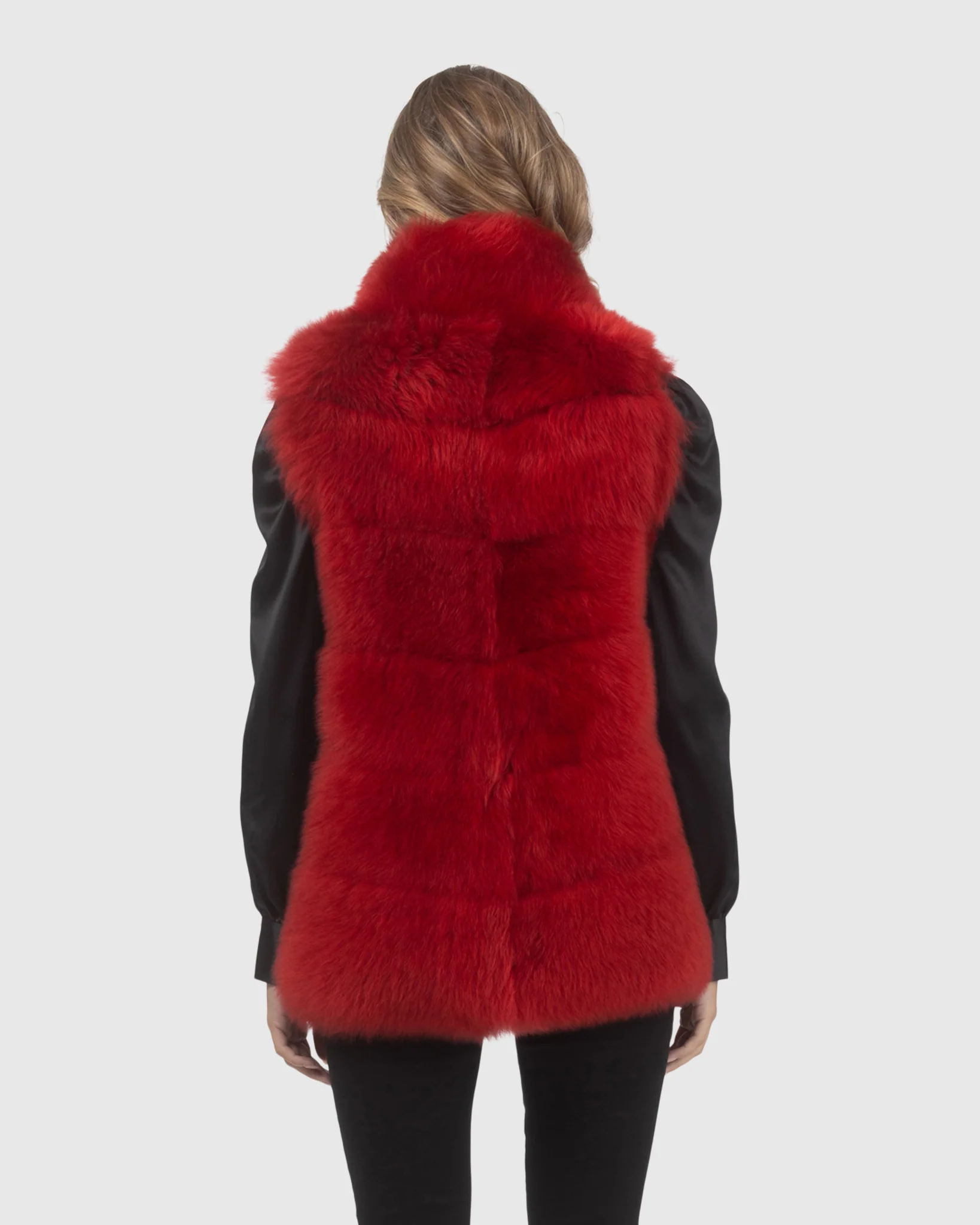 Reversible Merinillo Shearling Lamb Vest - Image 23