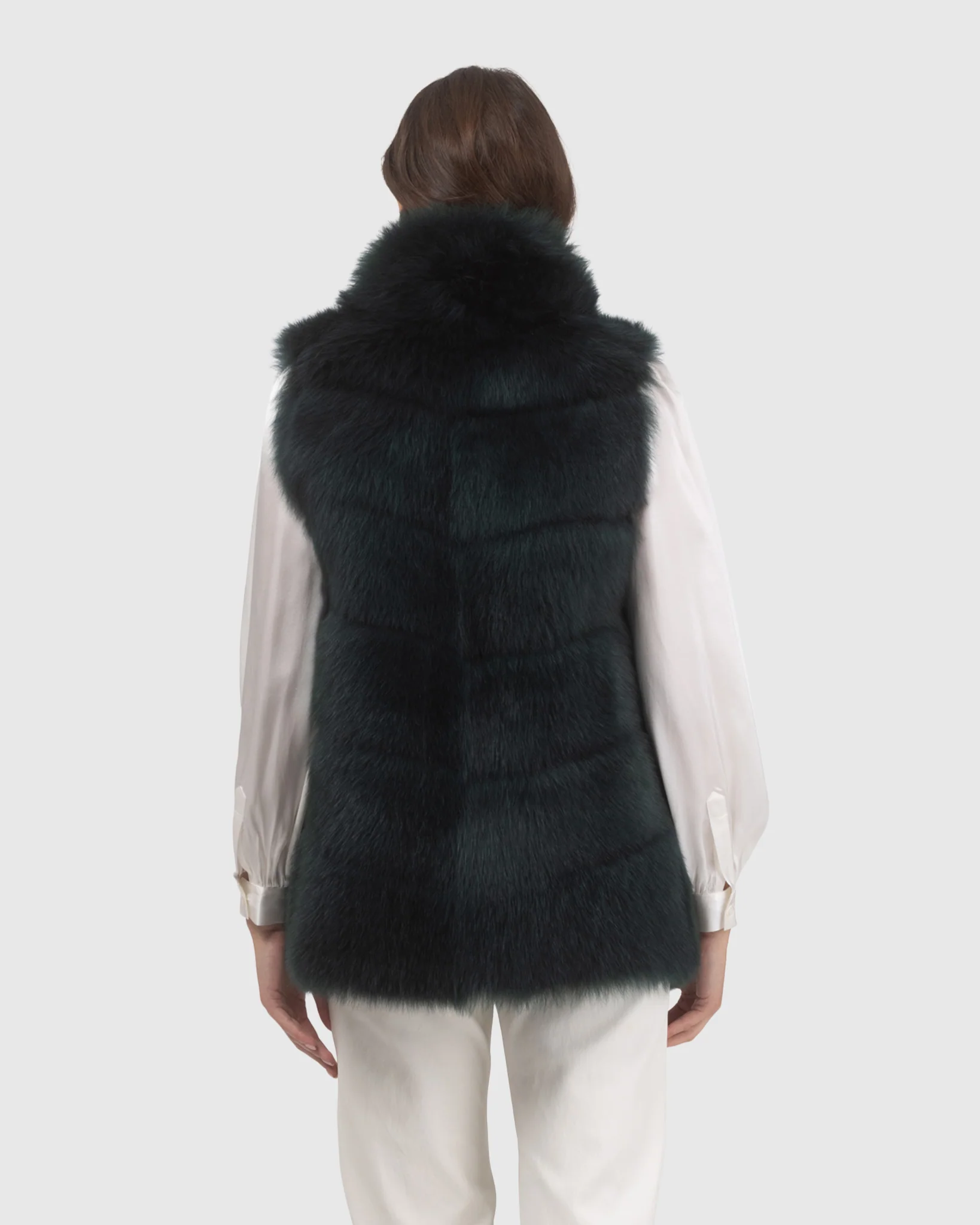 Reversible Merinillo Shearling Lamb Vest - Image 27