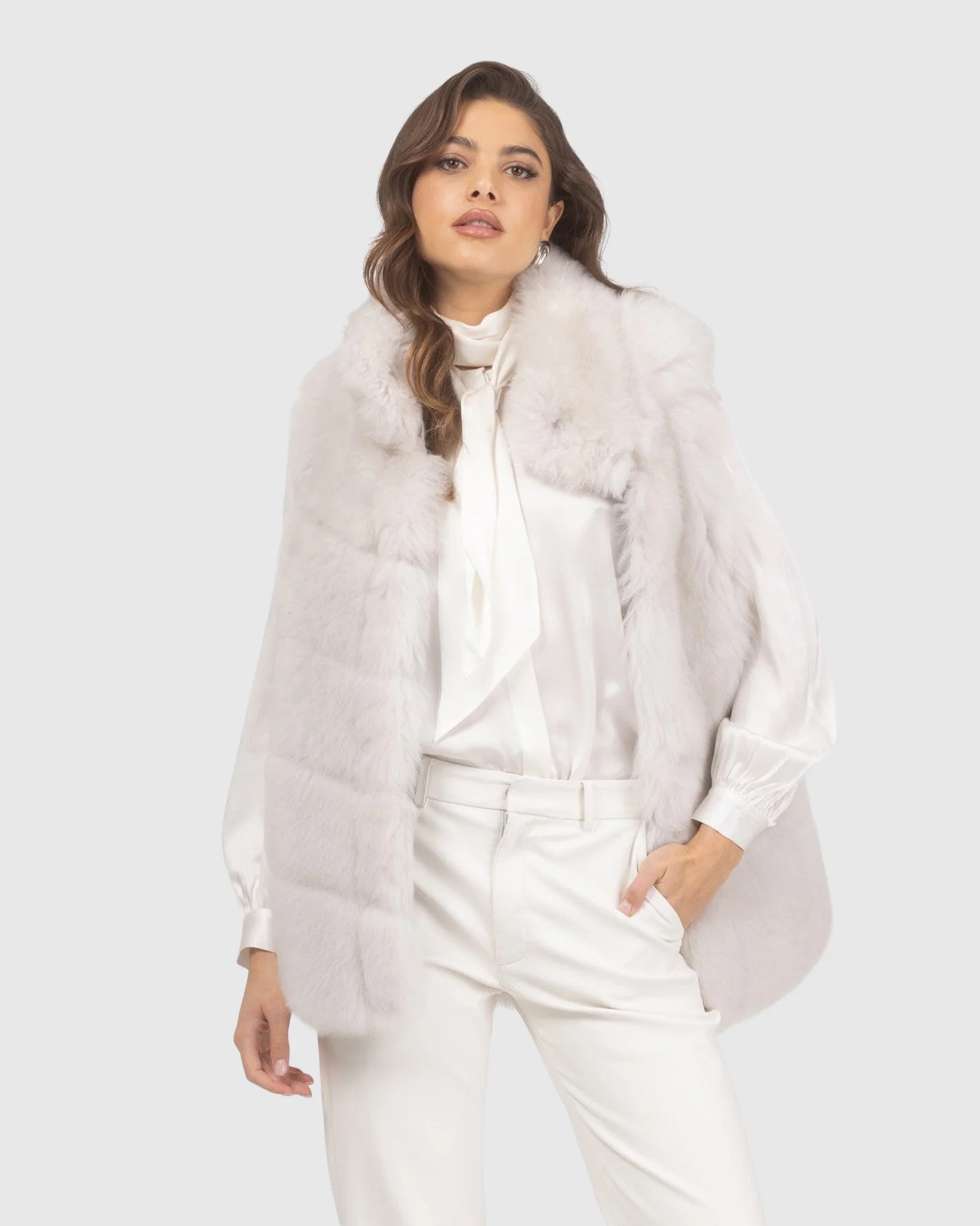 Reversible Merinillo Shearling Lamb Vest - Image 2