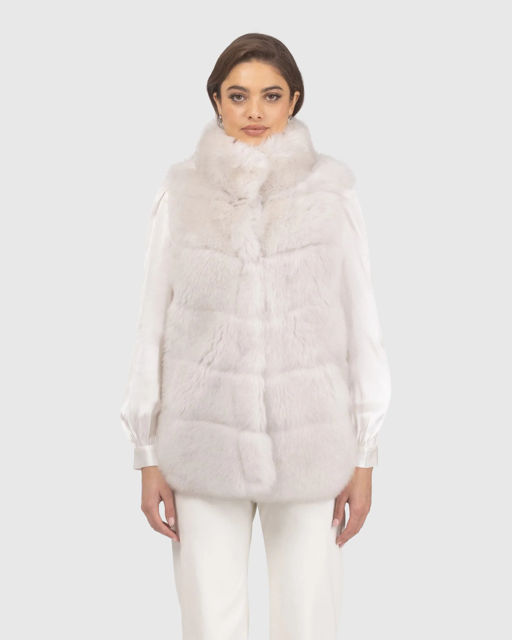 Reversible Merinillo Shearling Lamb Vest - Image 3