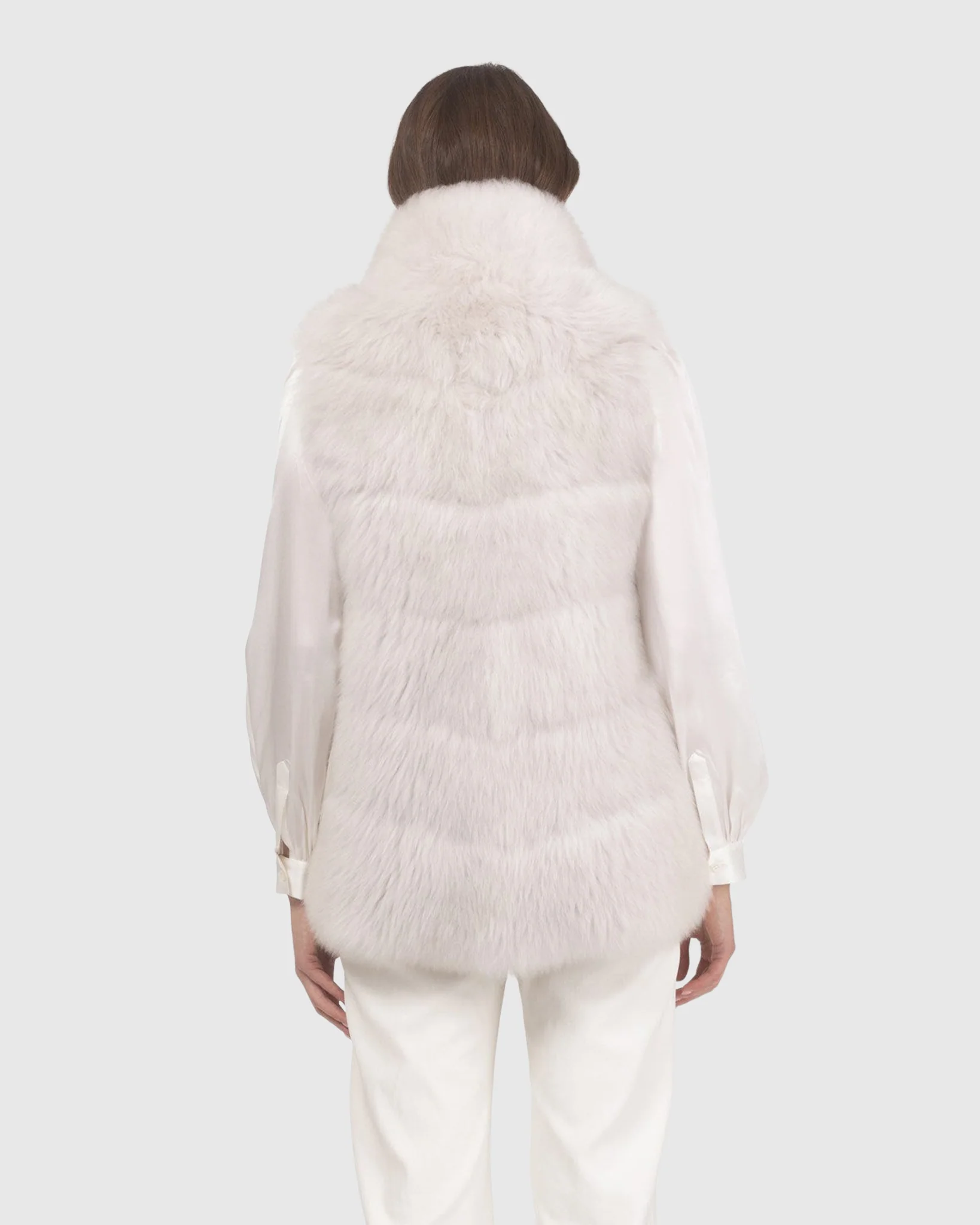 Reversible Merinillo Shearling Lamb Vest - Image 5
