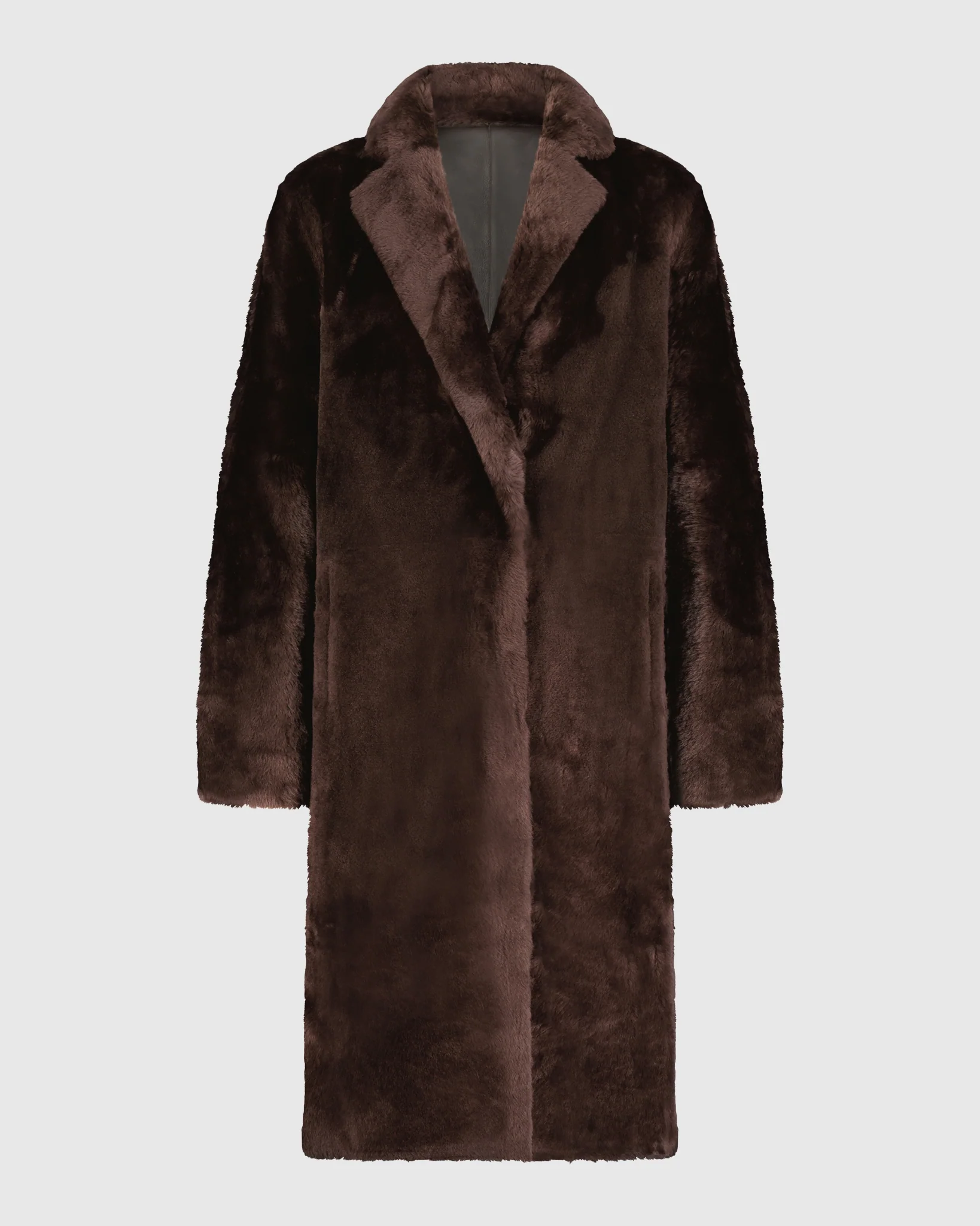 Reversible Merino Shearling Lamb Short Coat - Image 20