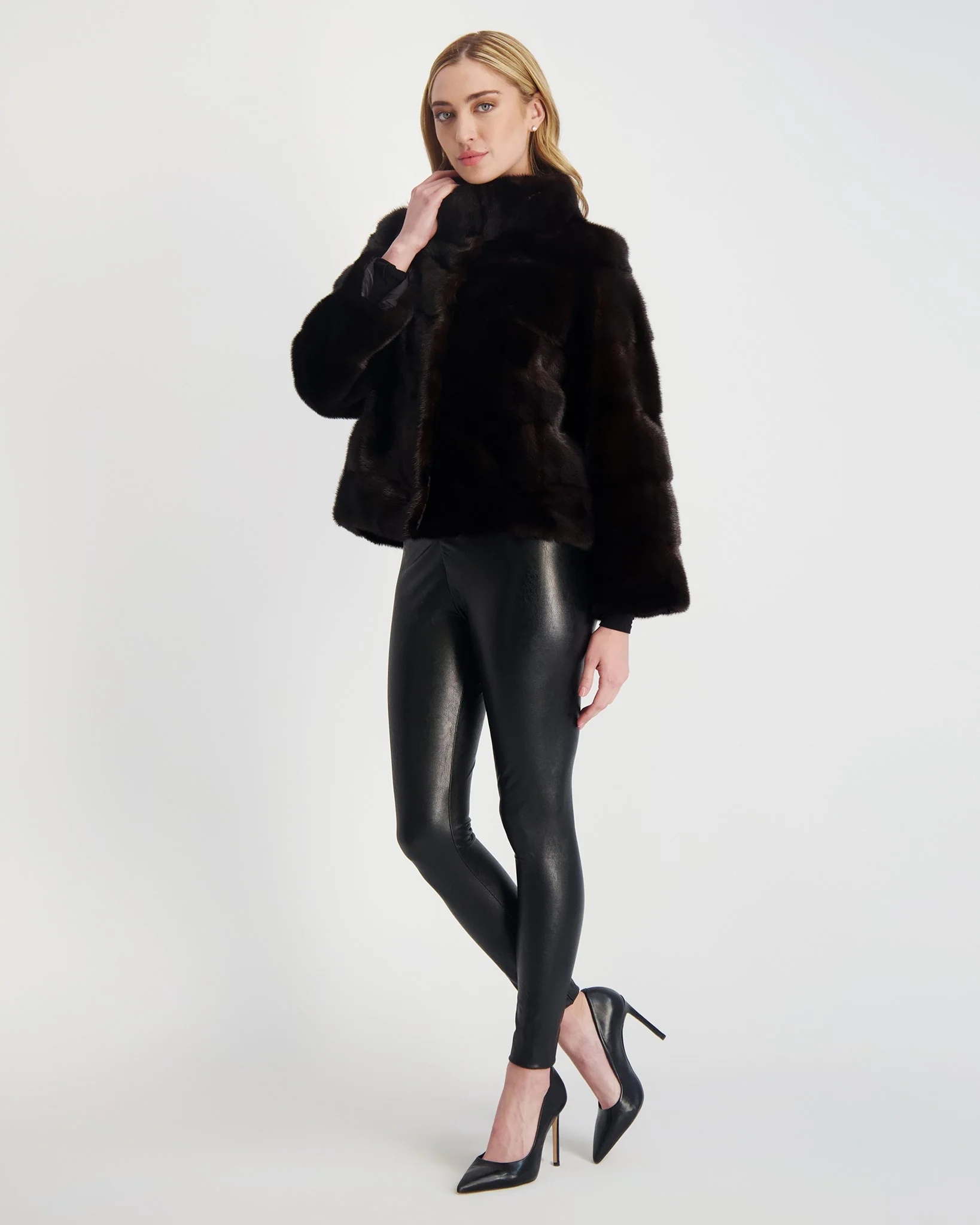 Reversible Mink Jacket - Image 12