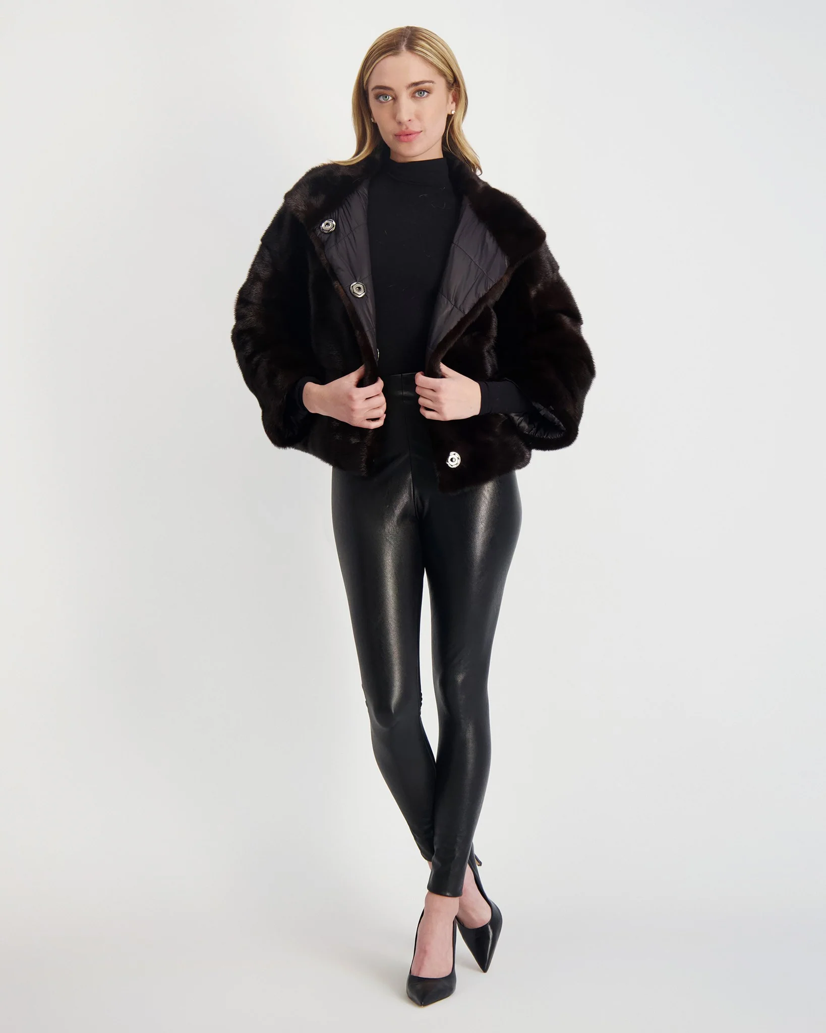 Reversible Mink Jacket - Image 14