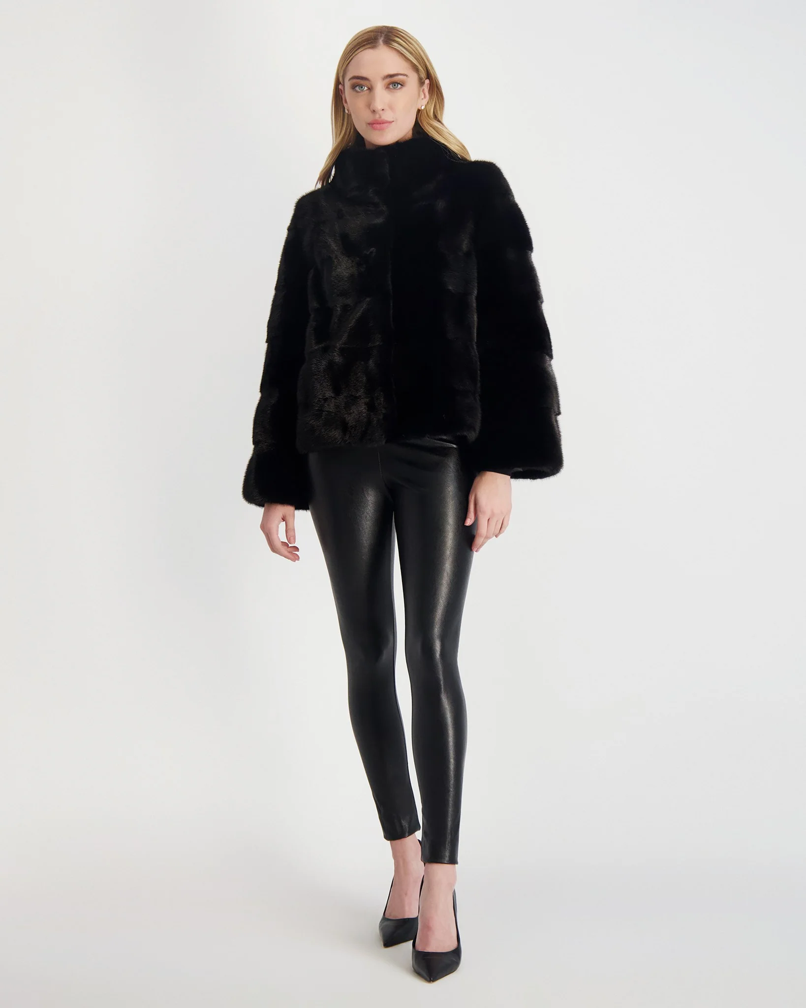 Reversible Mink Jacket - Image 17
