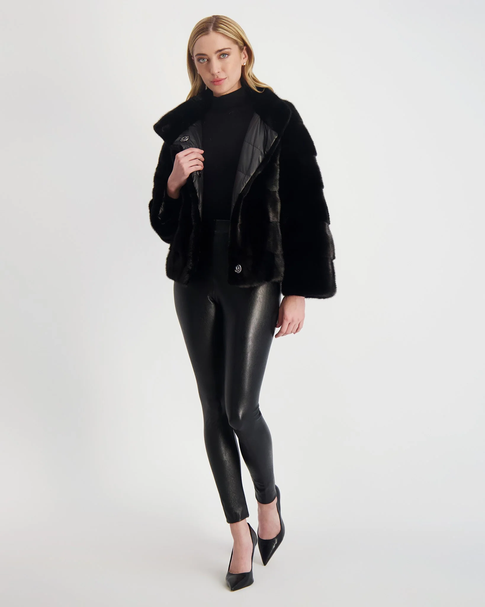 Reversible Mink Jacket - Image 21