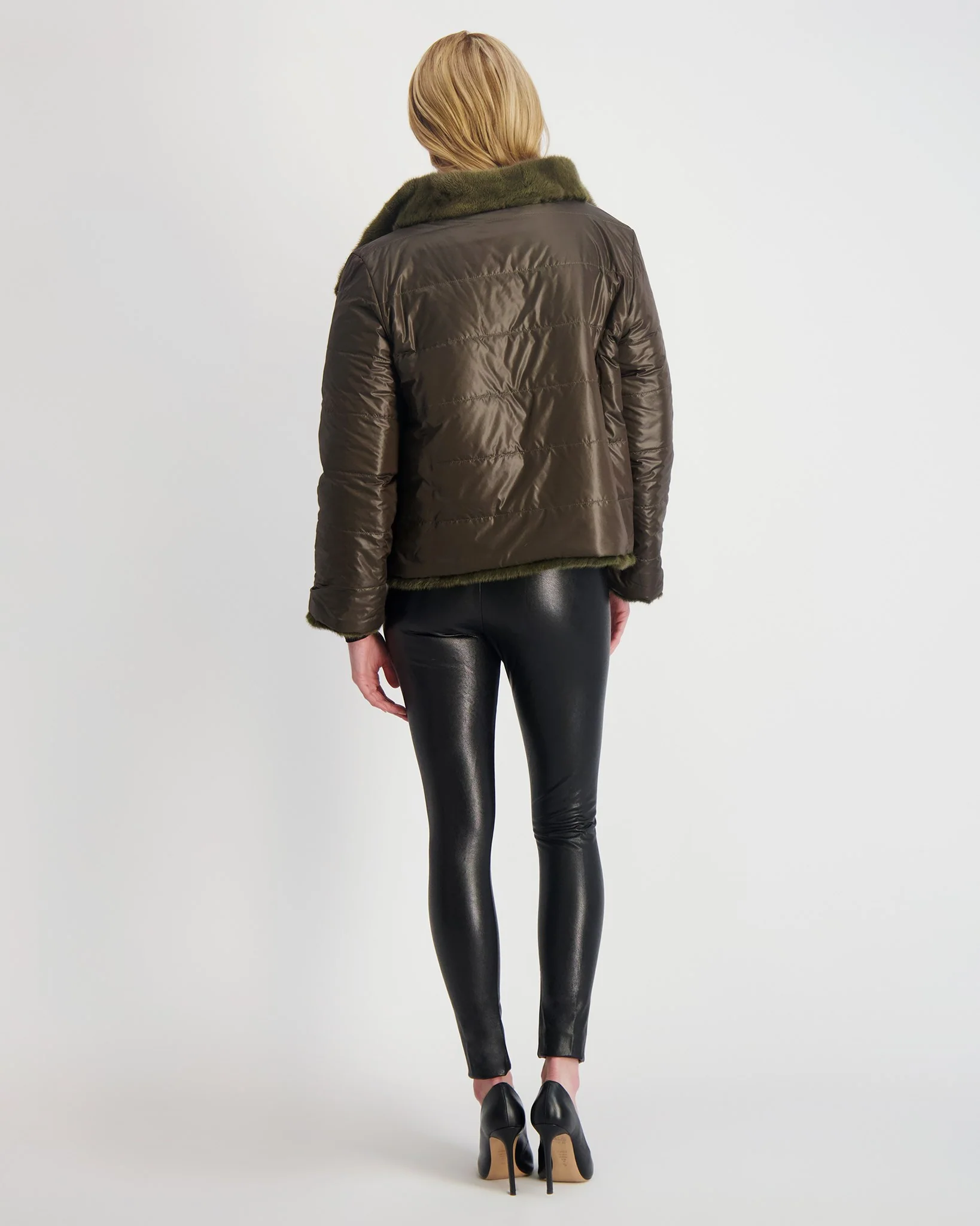 Reversible Mink Jacket - Image 29