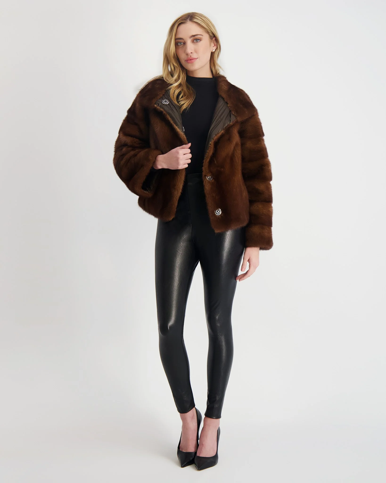 Reversible Mink Jacket - Image 9