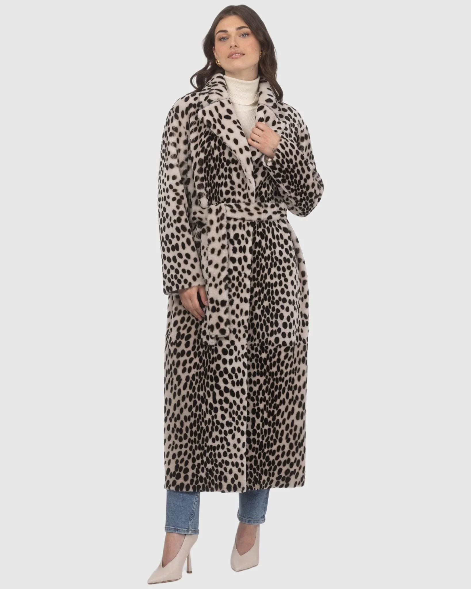 Reversible Select Shearling Lamb Coat - Image 2