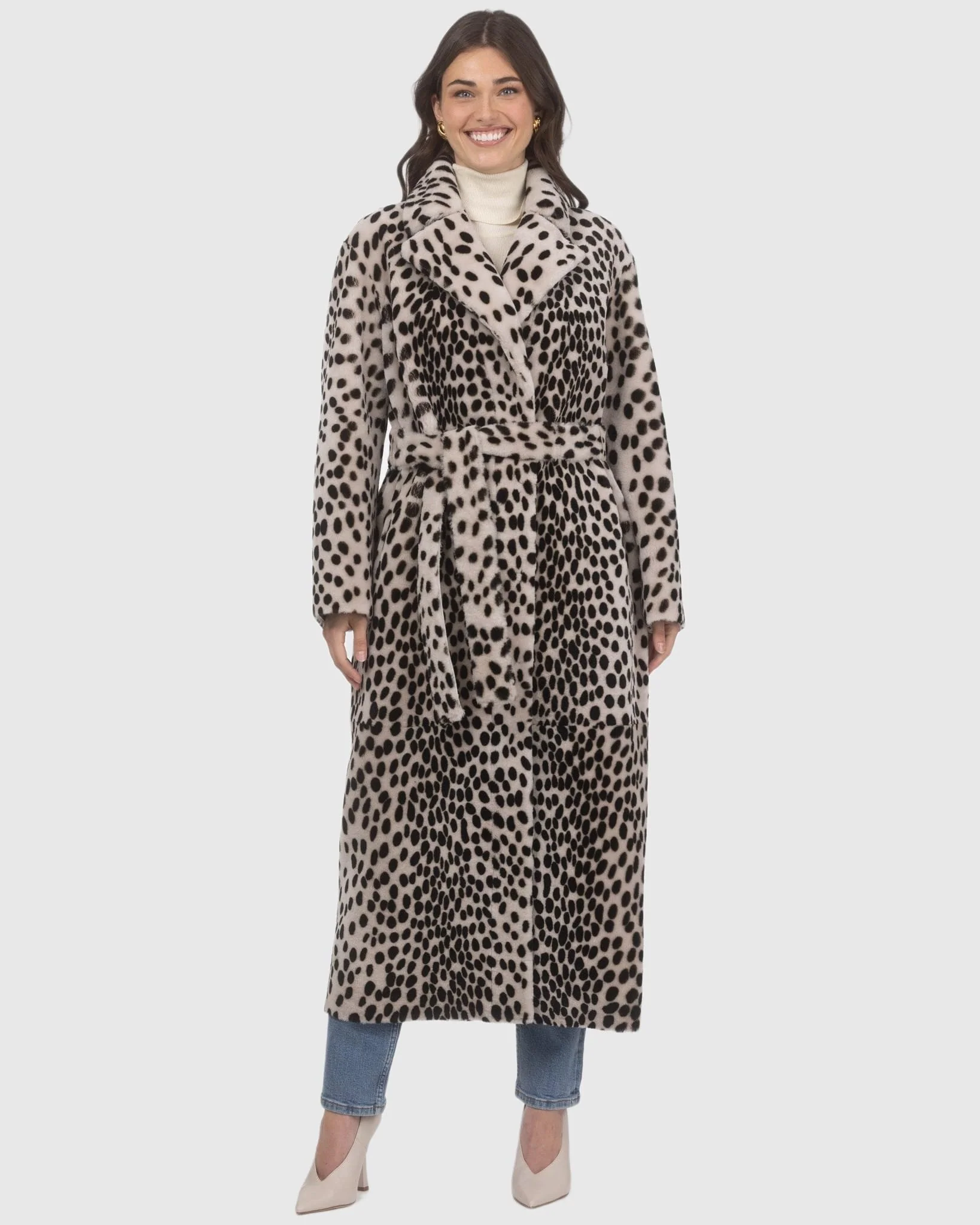 Reversible Select Shearling Lamb Coat - Image 3