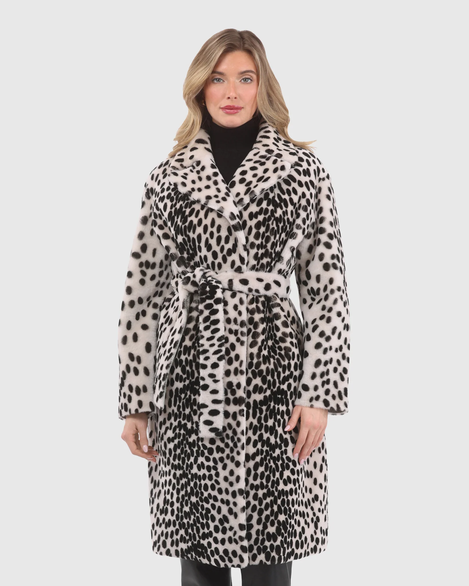 Reversible Select Shearling Lamb Short Coat