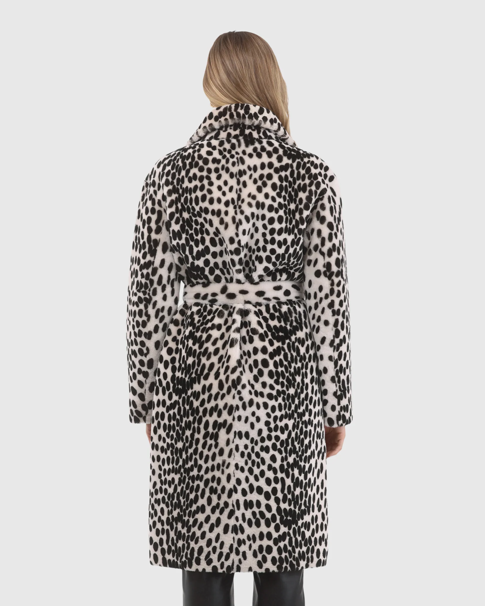 Reversible Select Shearling Lamb Short Coat - Image 2