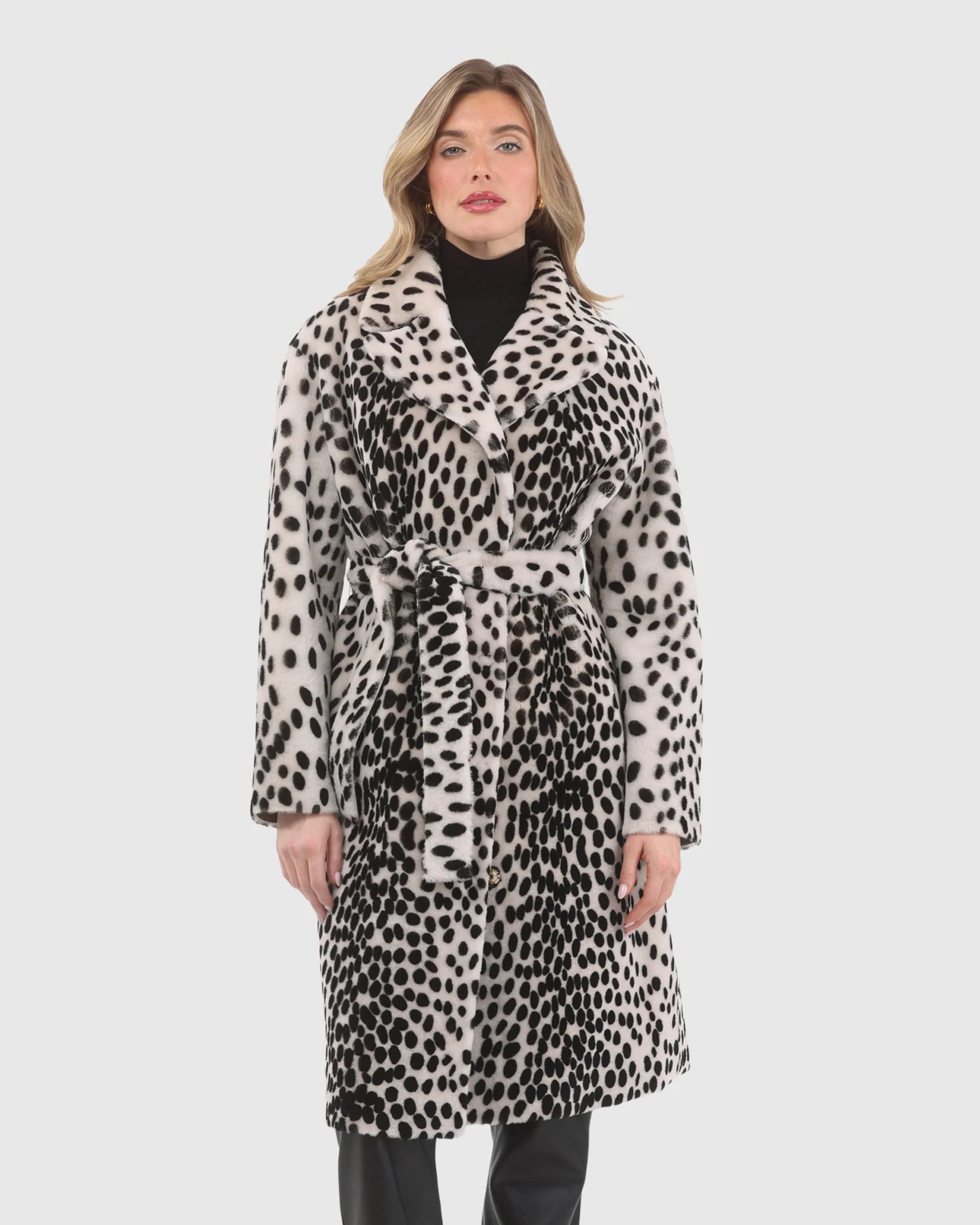 Reversible Select Shearling Lamb Short Coat - Image 3