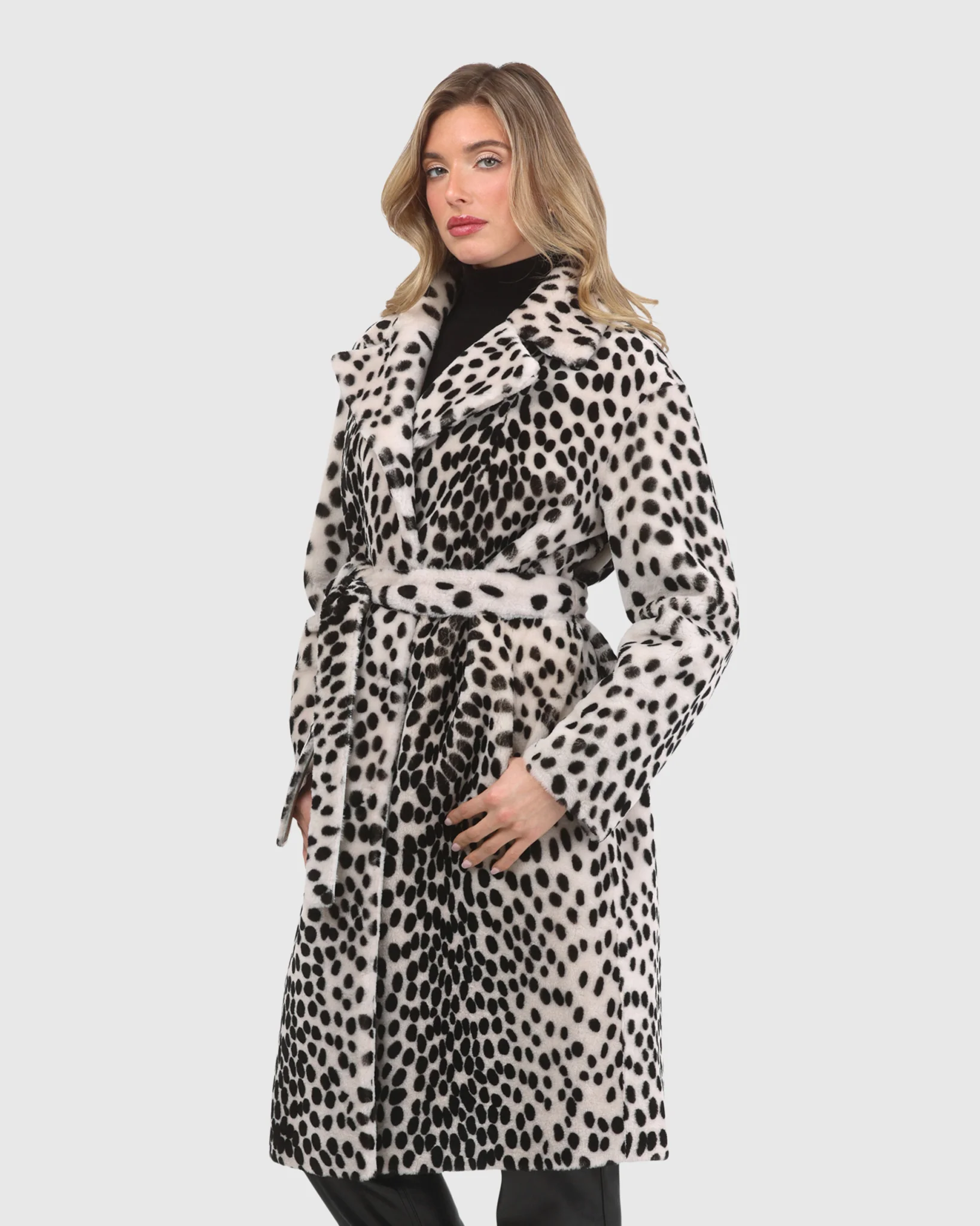 Reversible Select Shearling Lamb Short Coat - Image 4