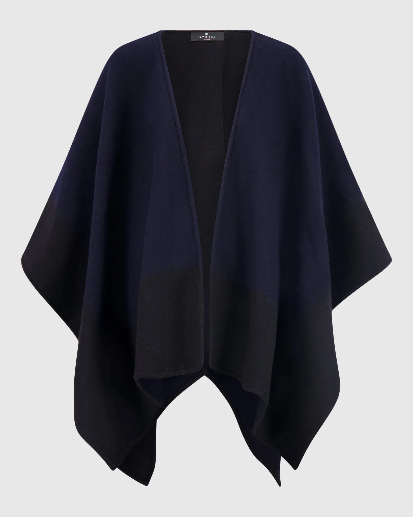 REVERSIBLE SELECT WOOL CAPE - Image 5
