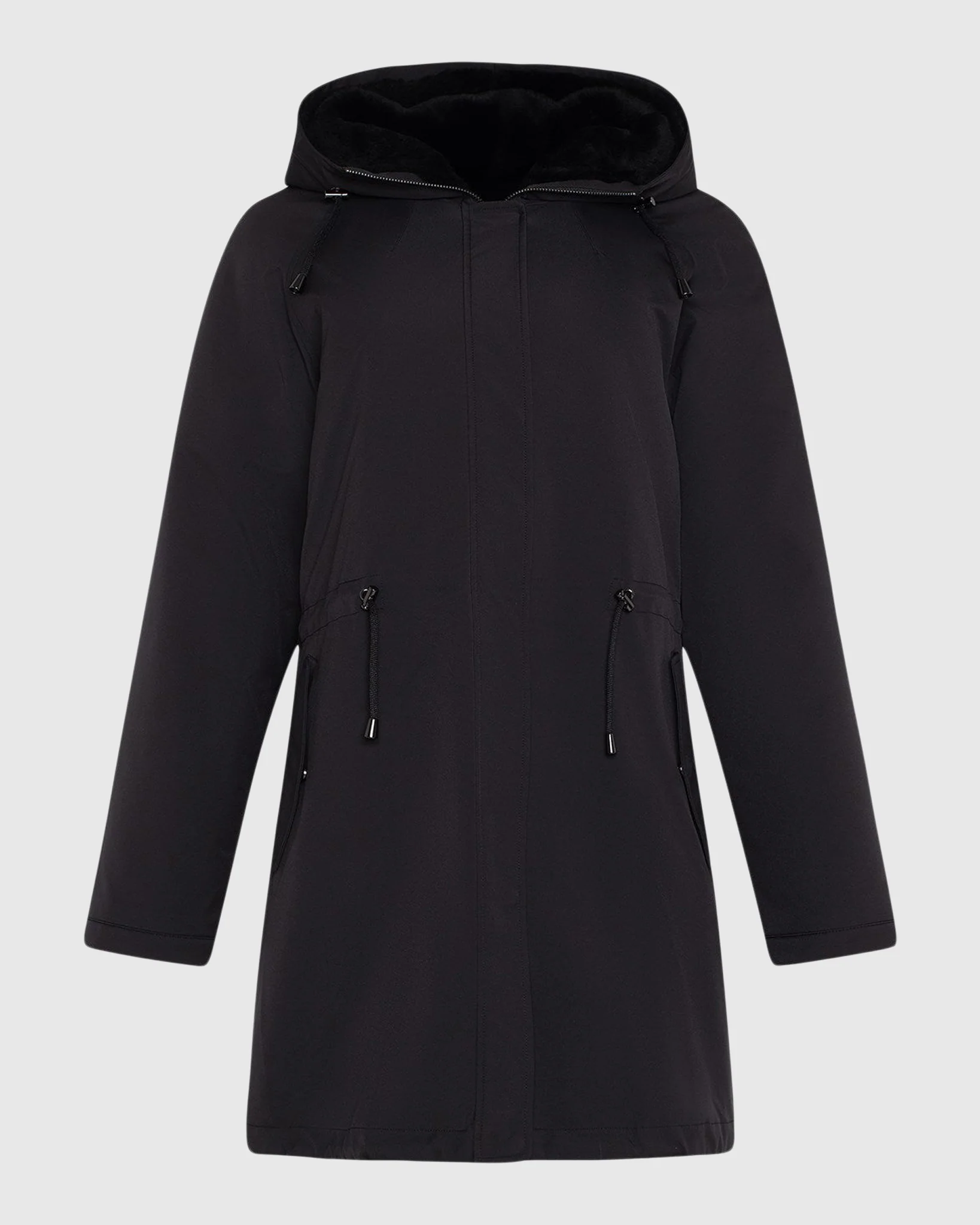 SHEARLING LAMB PARKA REVERSIBLE TO NYLON - Image 5