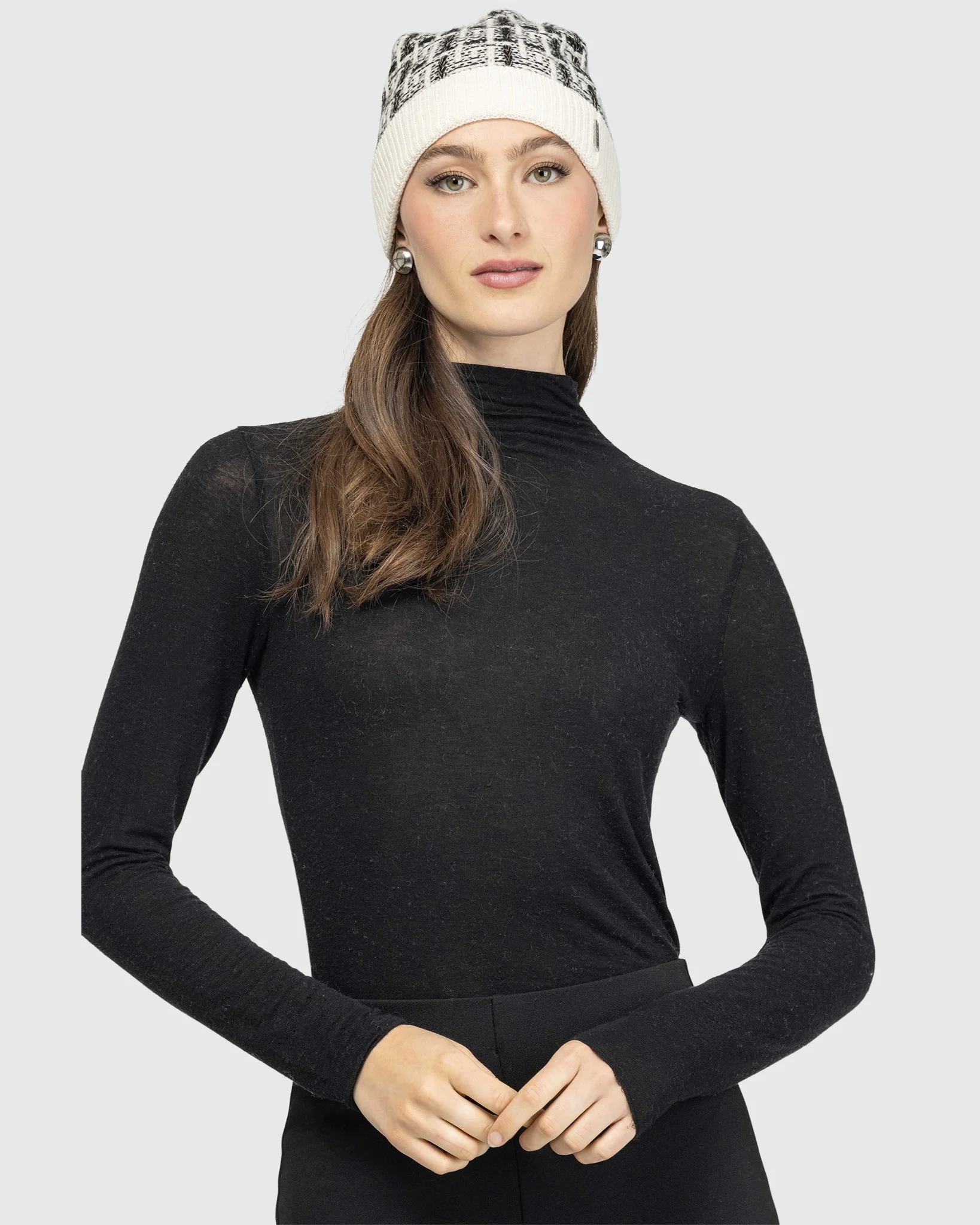 SELECT CASHMERE BEANIE HAT - Image 3