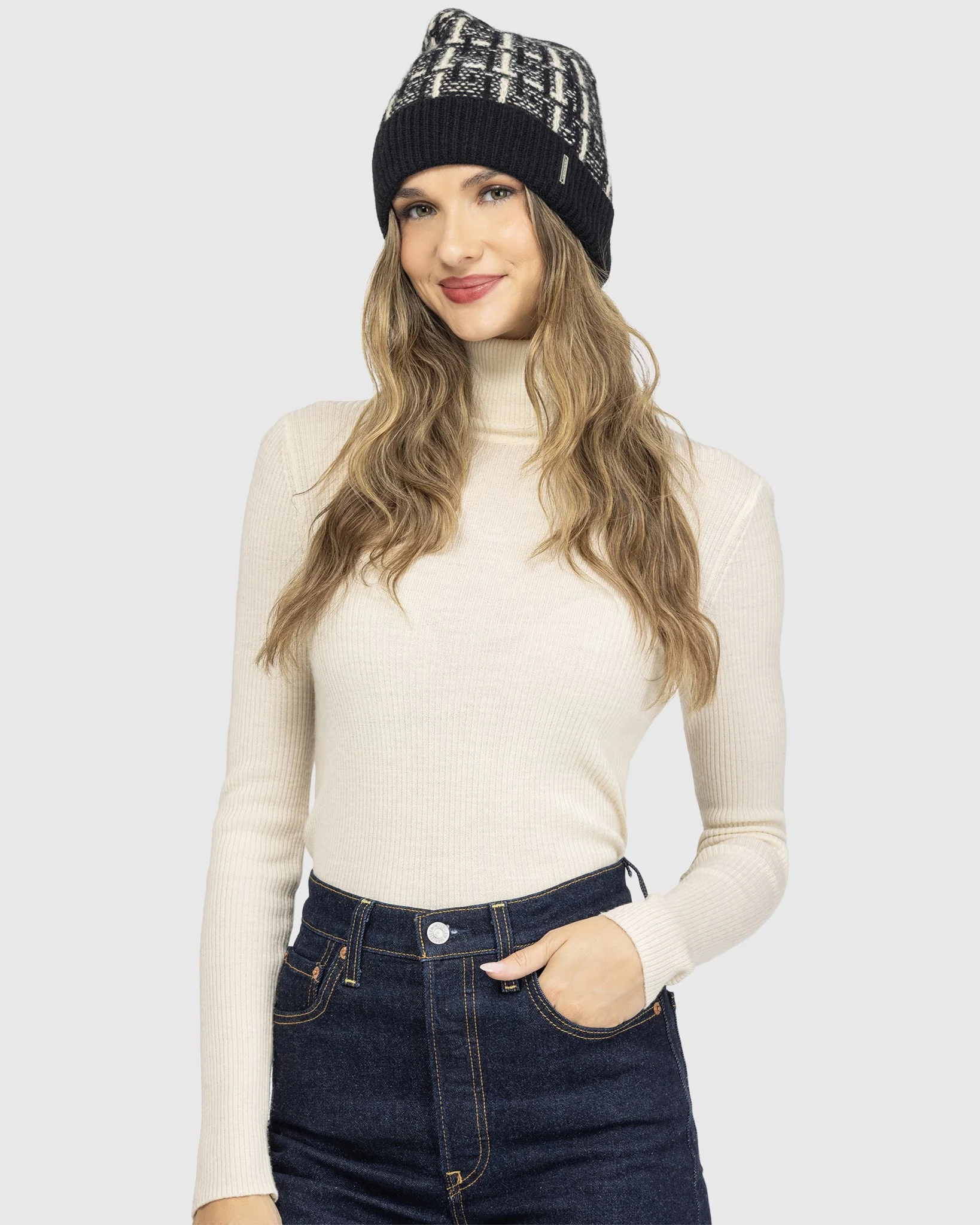 SELECT CASHMERE BEANIE HAT - Image 4
