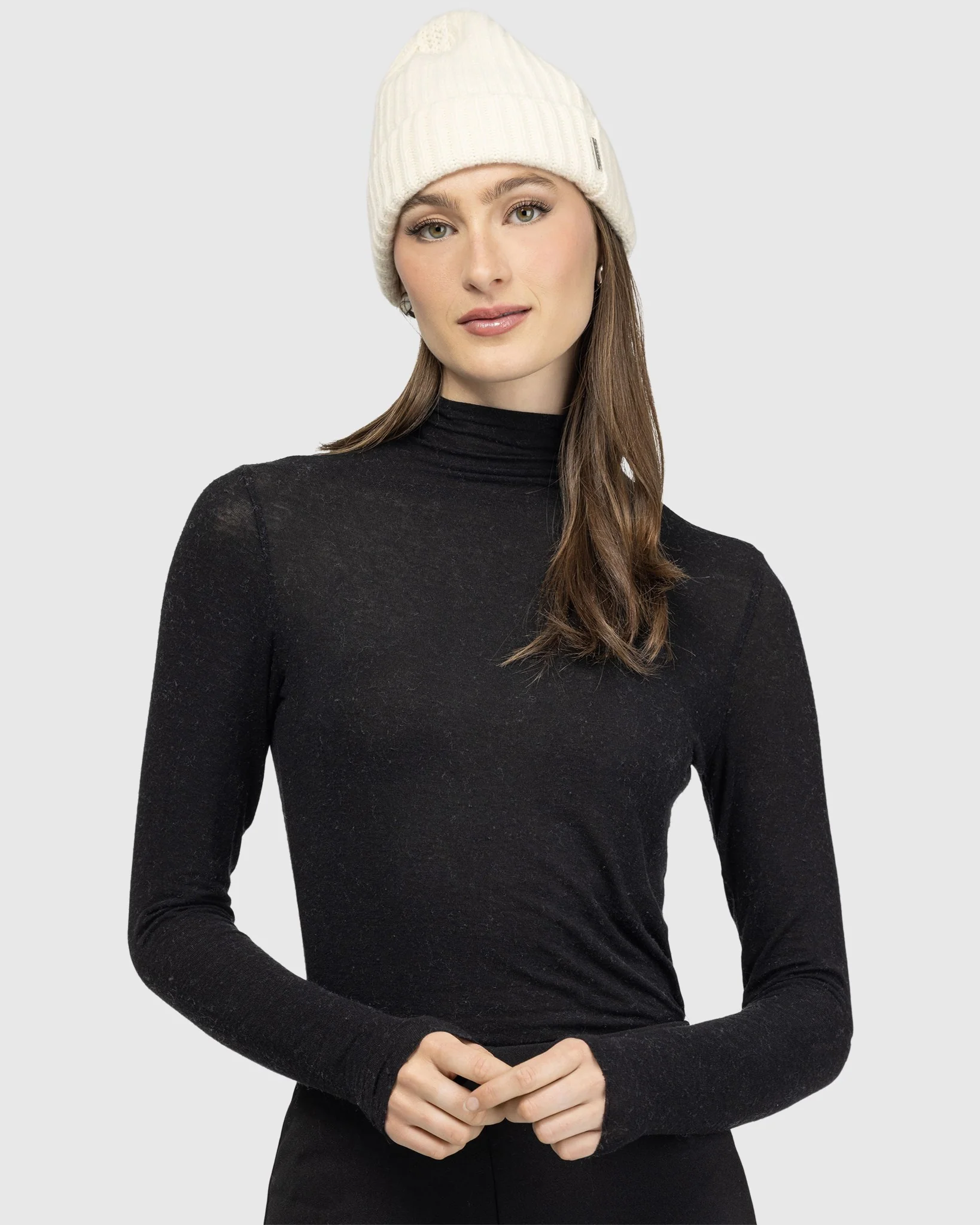 SELECT CASHMERE BEANIE HAT - Image 3