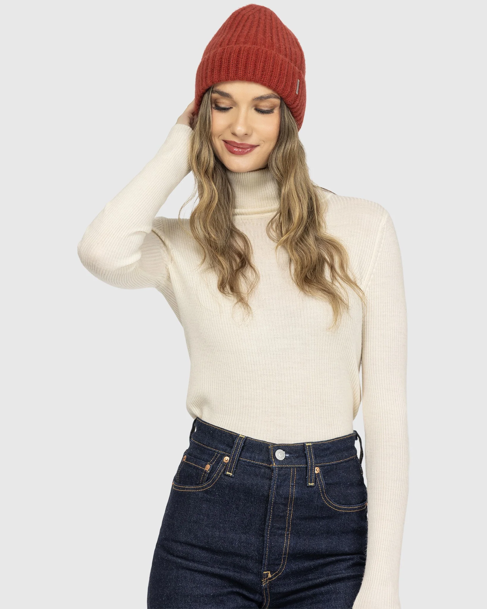 SELECT CASHMERE BEANIE HAT - Image 9