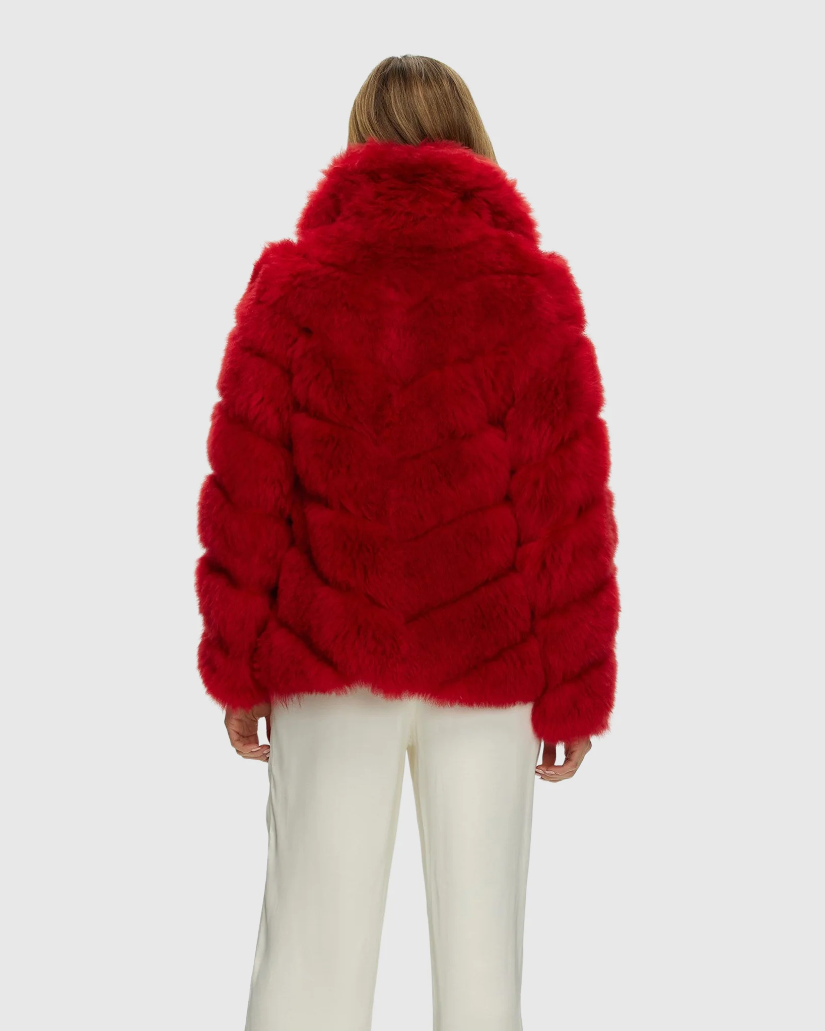 Select Cashmere Goat Diagonal Jacket - Image 4