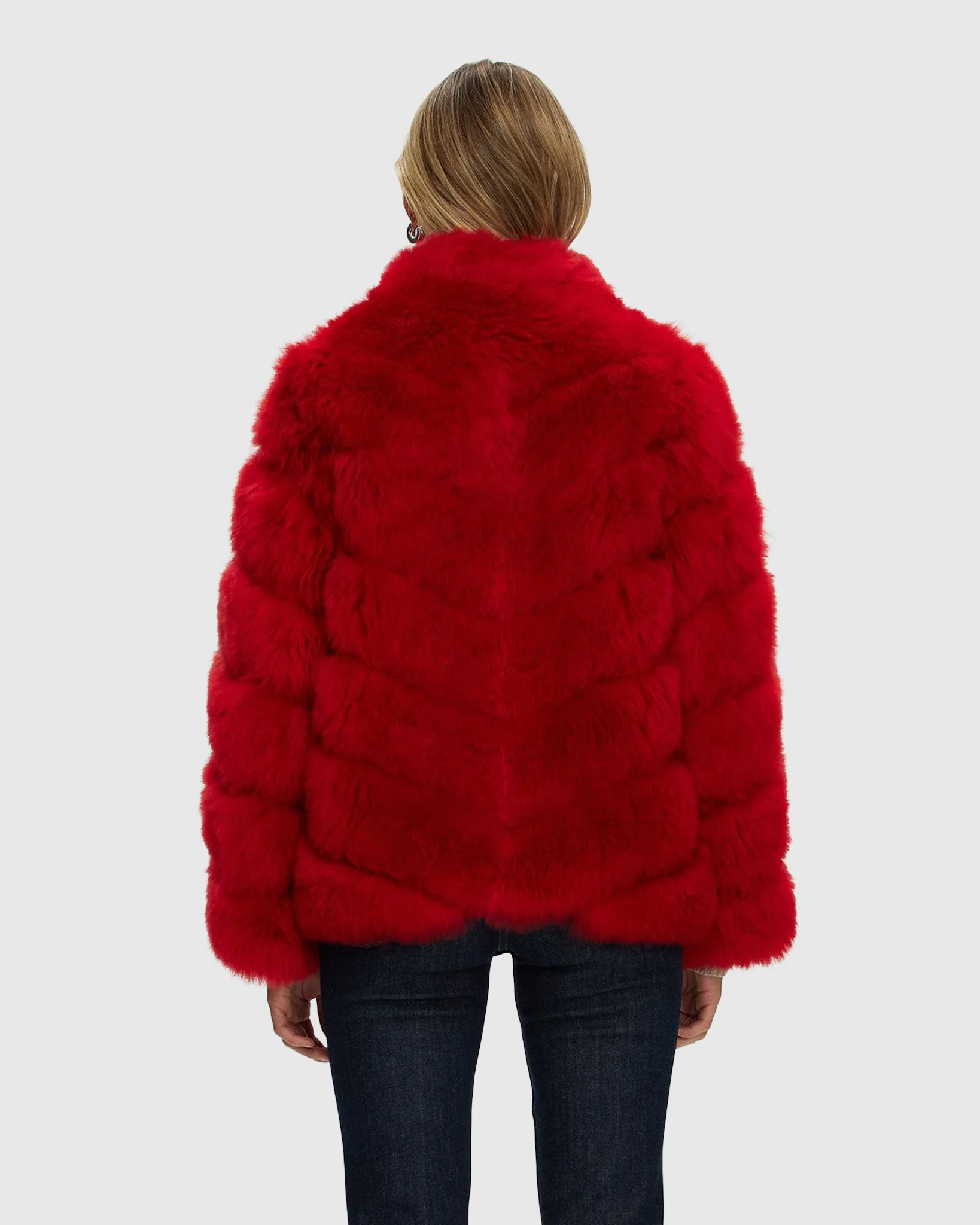 Select Cashmere Goat Diagonal Jacket - Image 14