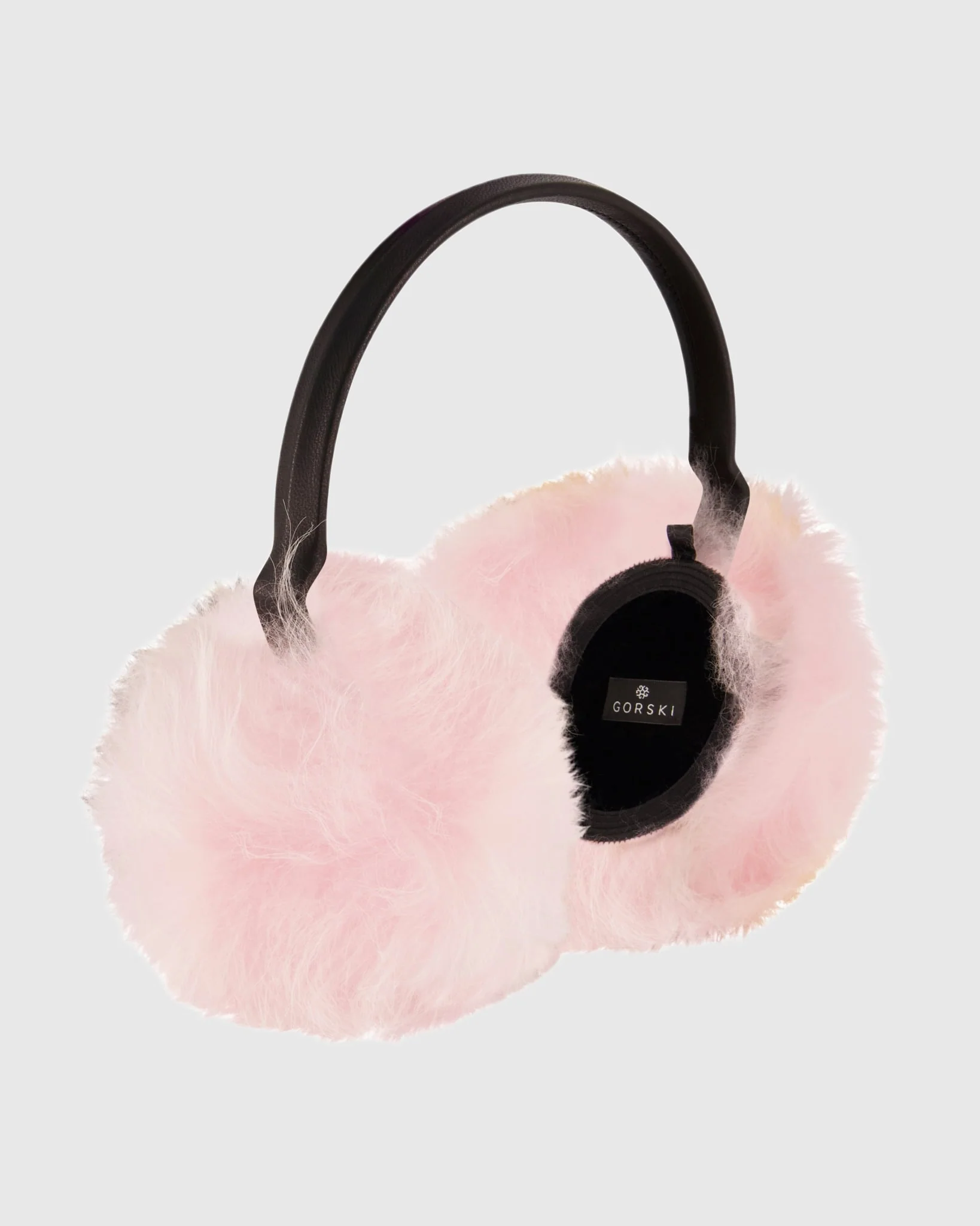 SELECT CASHMERE GOAT EARMUFFS WITH LEATHER FRAME - Image 10
