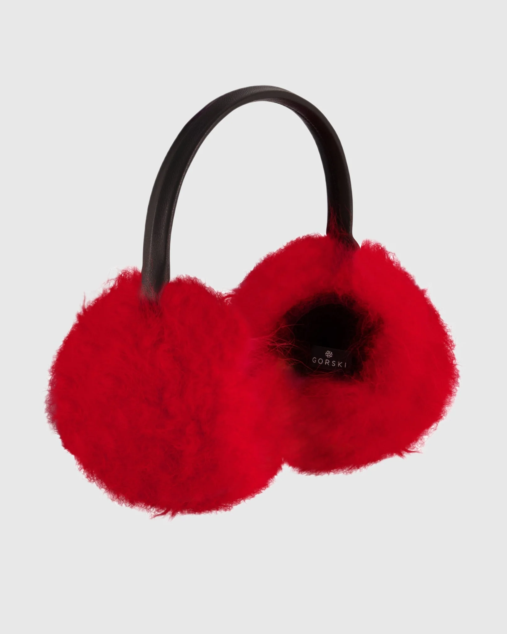 SELECT CASHMERE GOAT EARMUFFS WITH LEATHER FRAME - Image 12