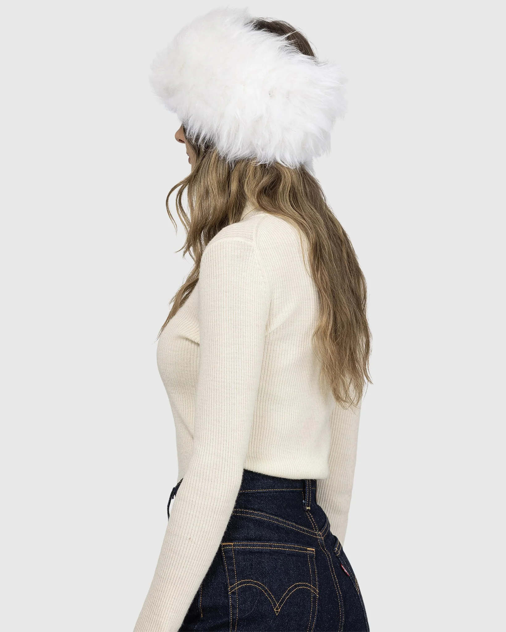 SELECT CASHMERE GOAT KNIT HEADBAND - Image 10