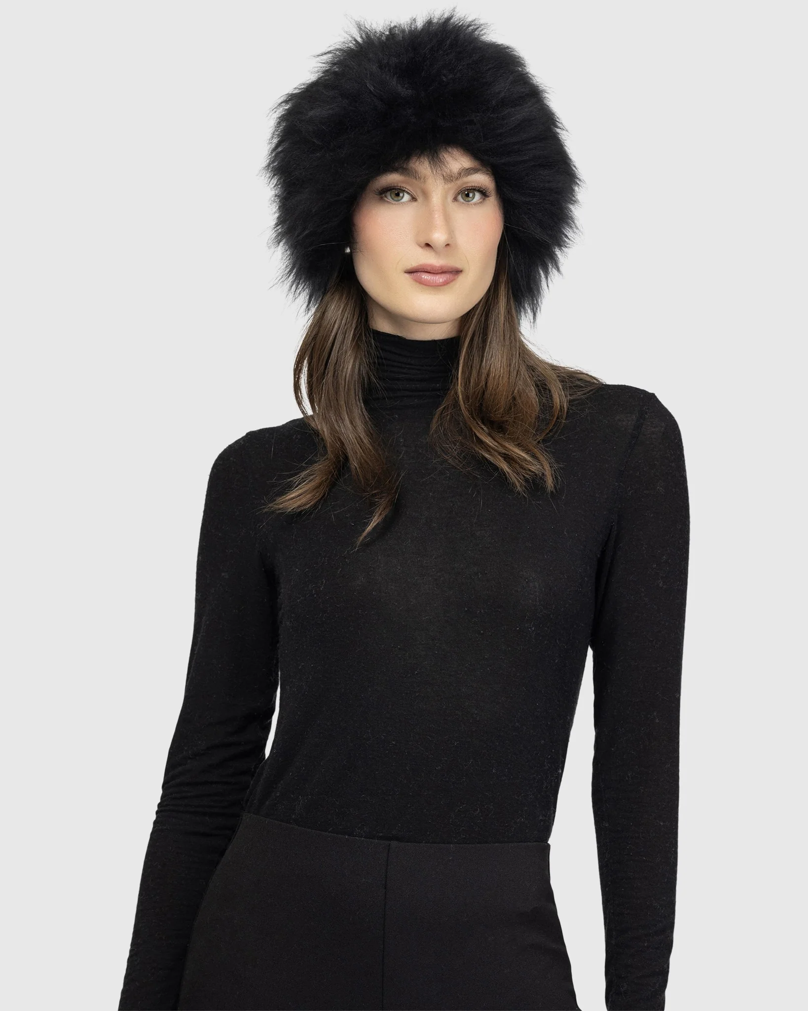 SELECT CASHMERE GOAT KNIT HEADBAND - Image 4
