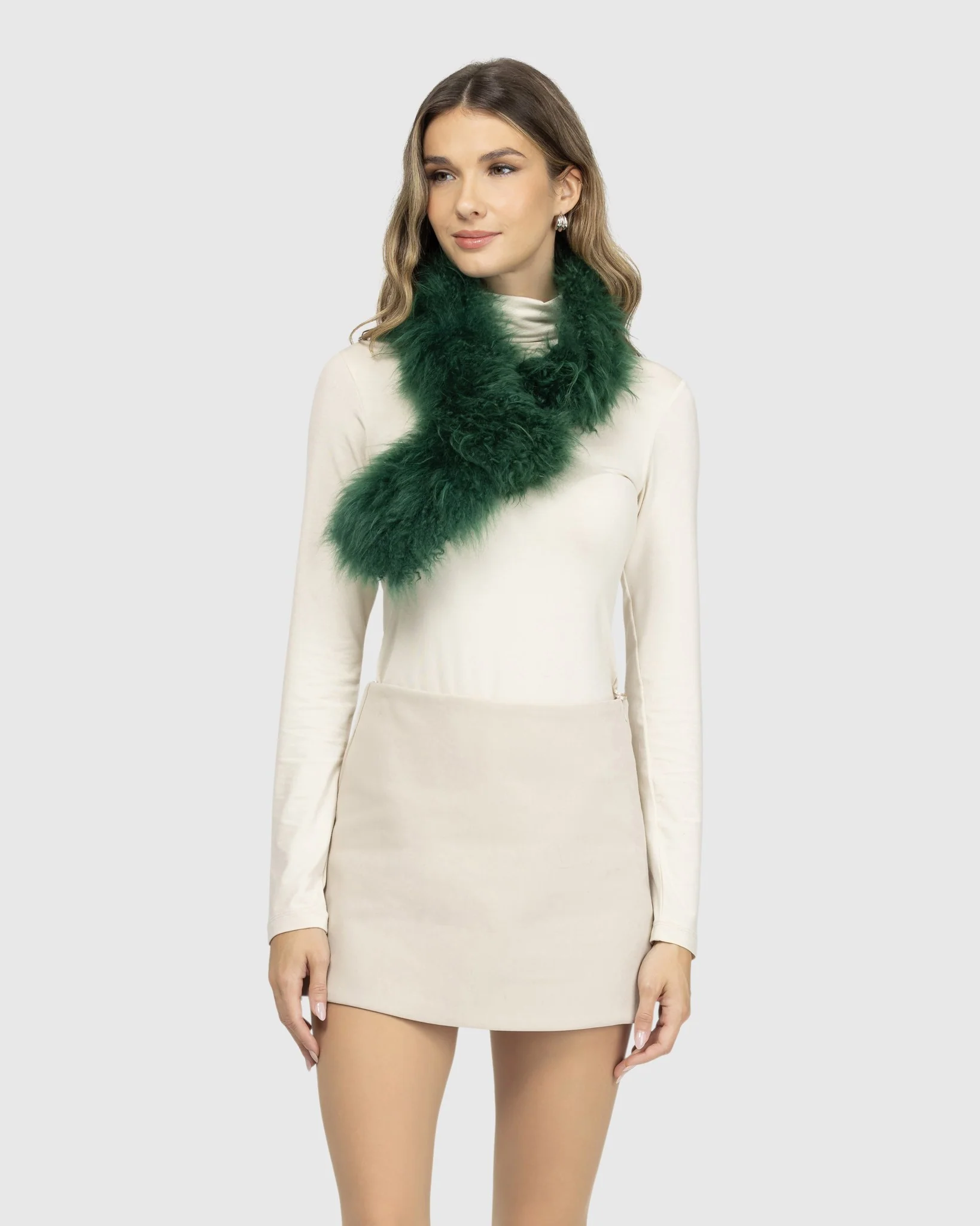 SELECT CASHMERE GOAT PULL-THROUGH SCARF - Image 10