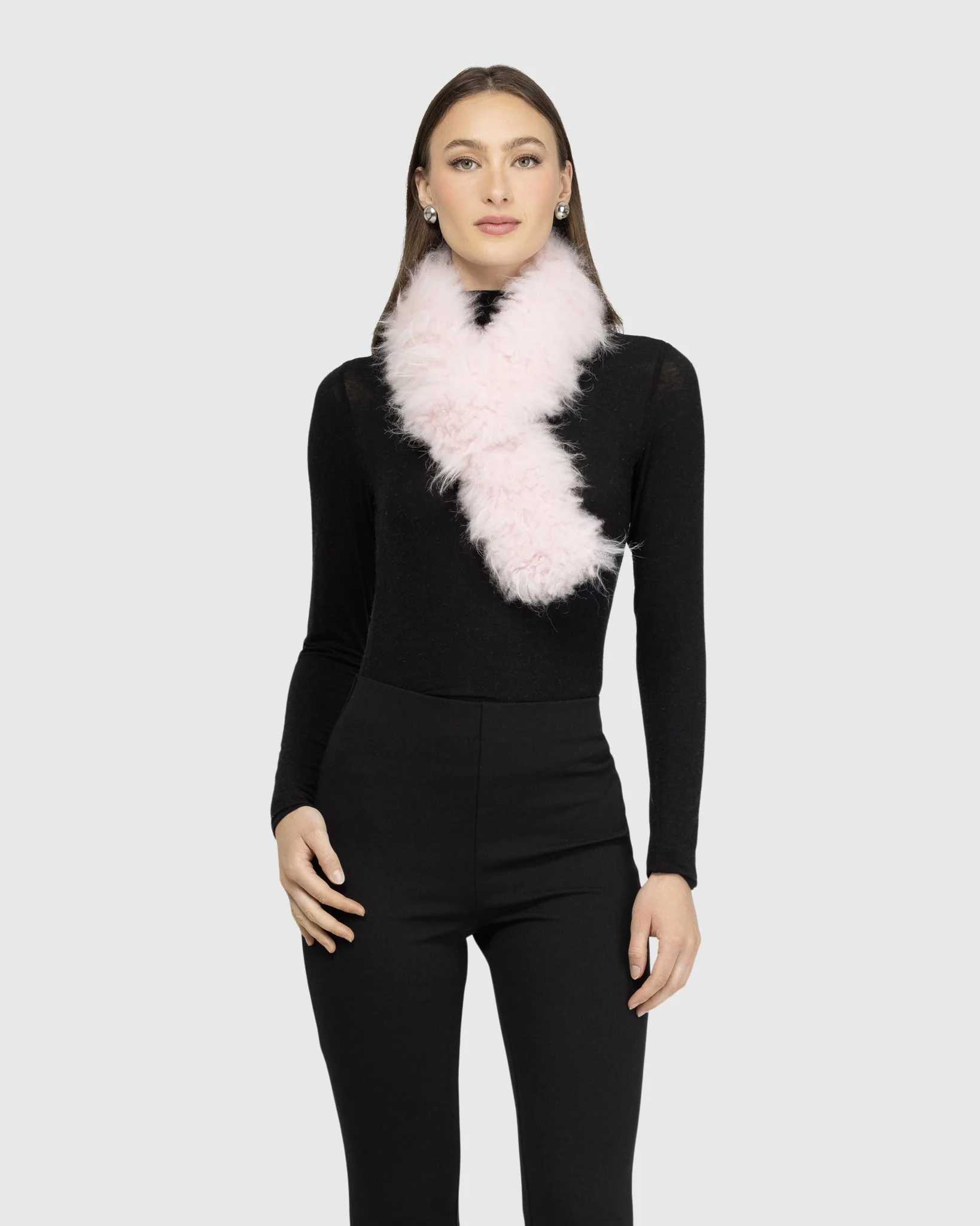 SELECT CASHMERE GOAT PULL-THROUGH SCARF - Image 14