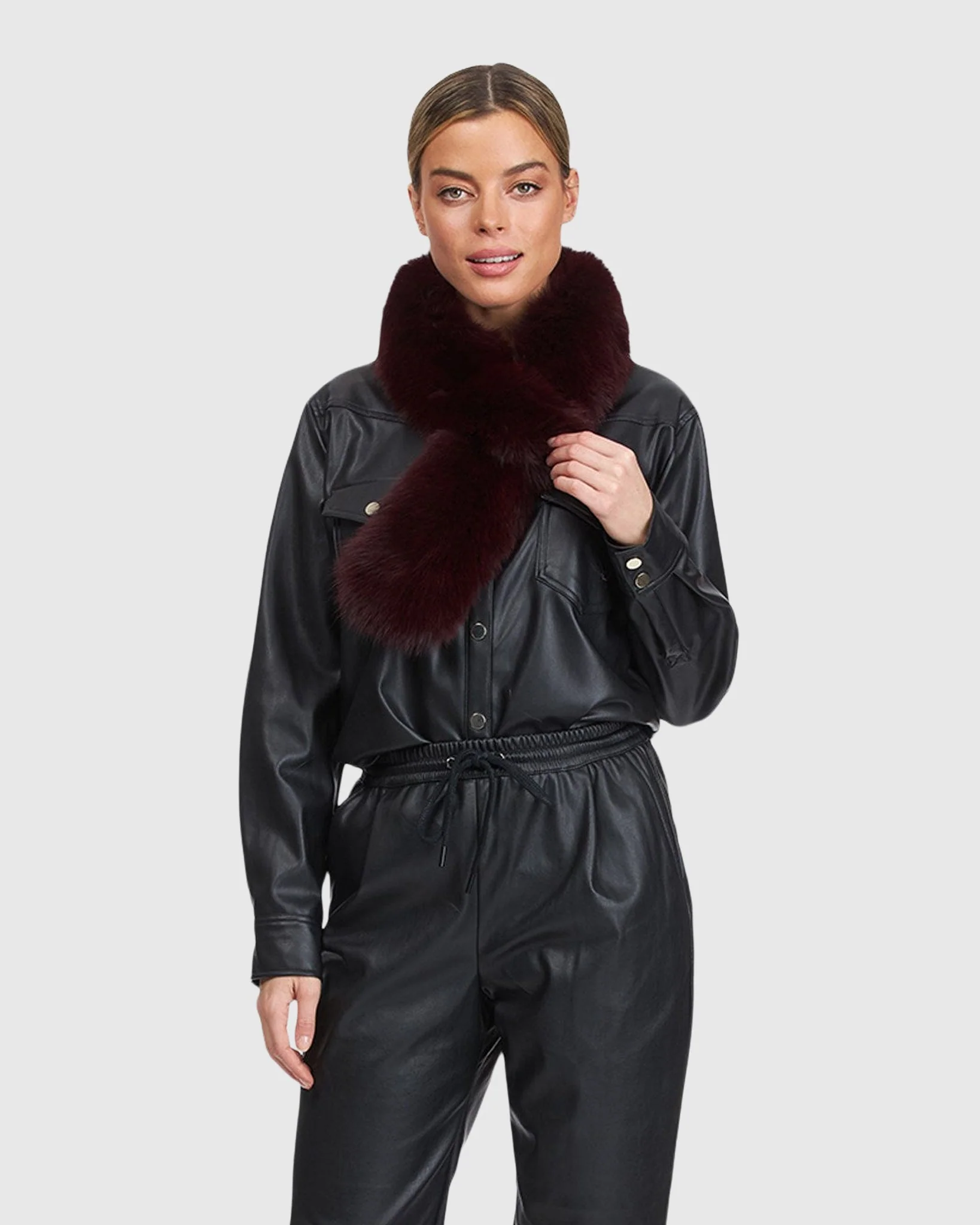 SELECT CASHMERE GOAT PULL-THROUGH SCARF - Image 17