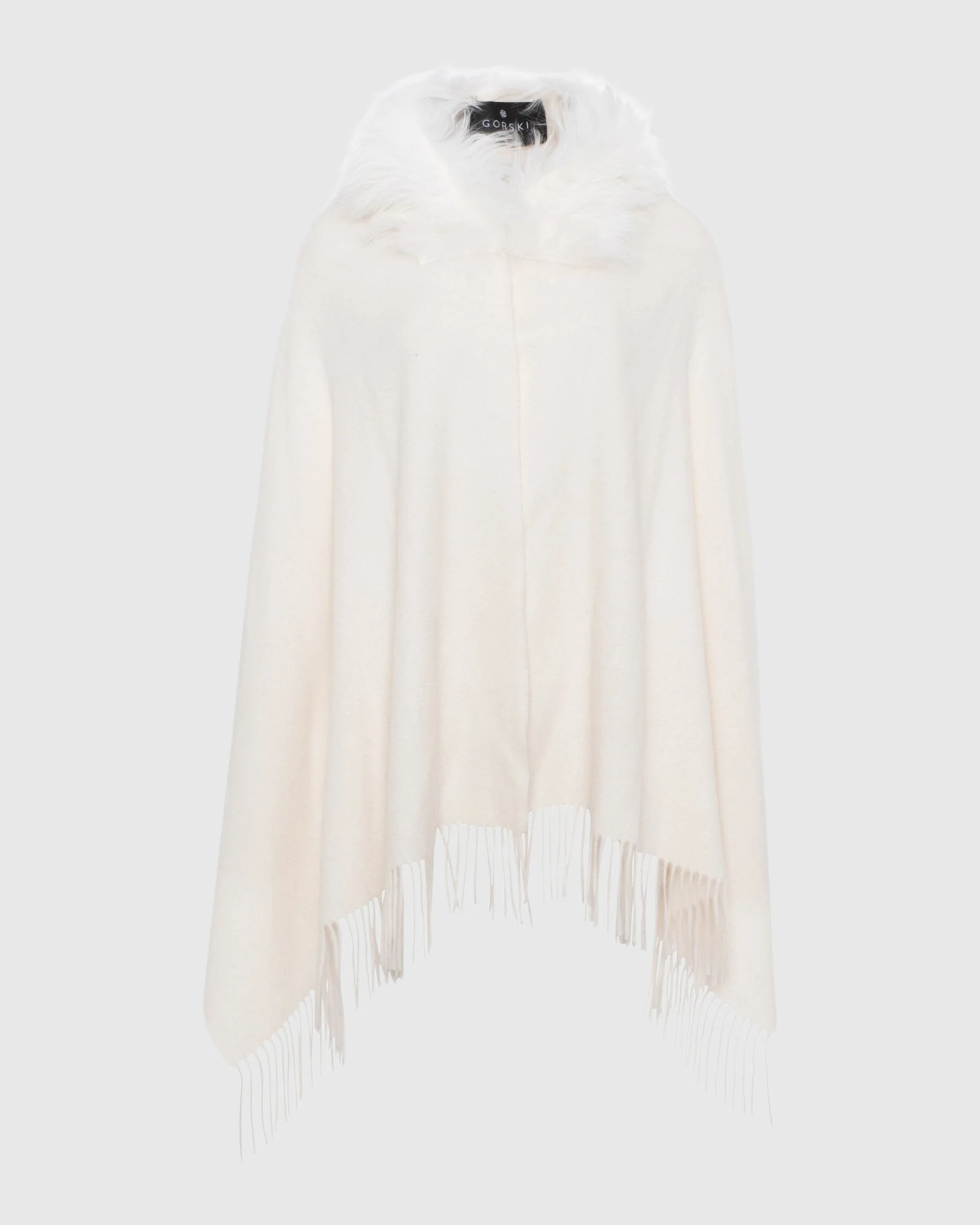 SELECT CASHMERE STOLE WITH SELECT LAMB COLLAR - Image 39