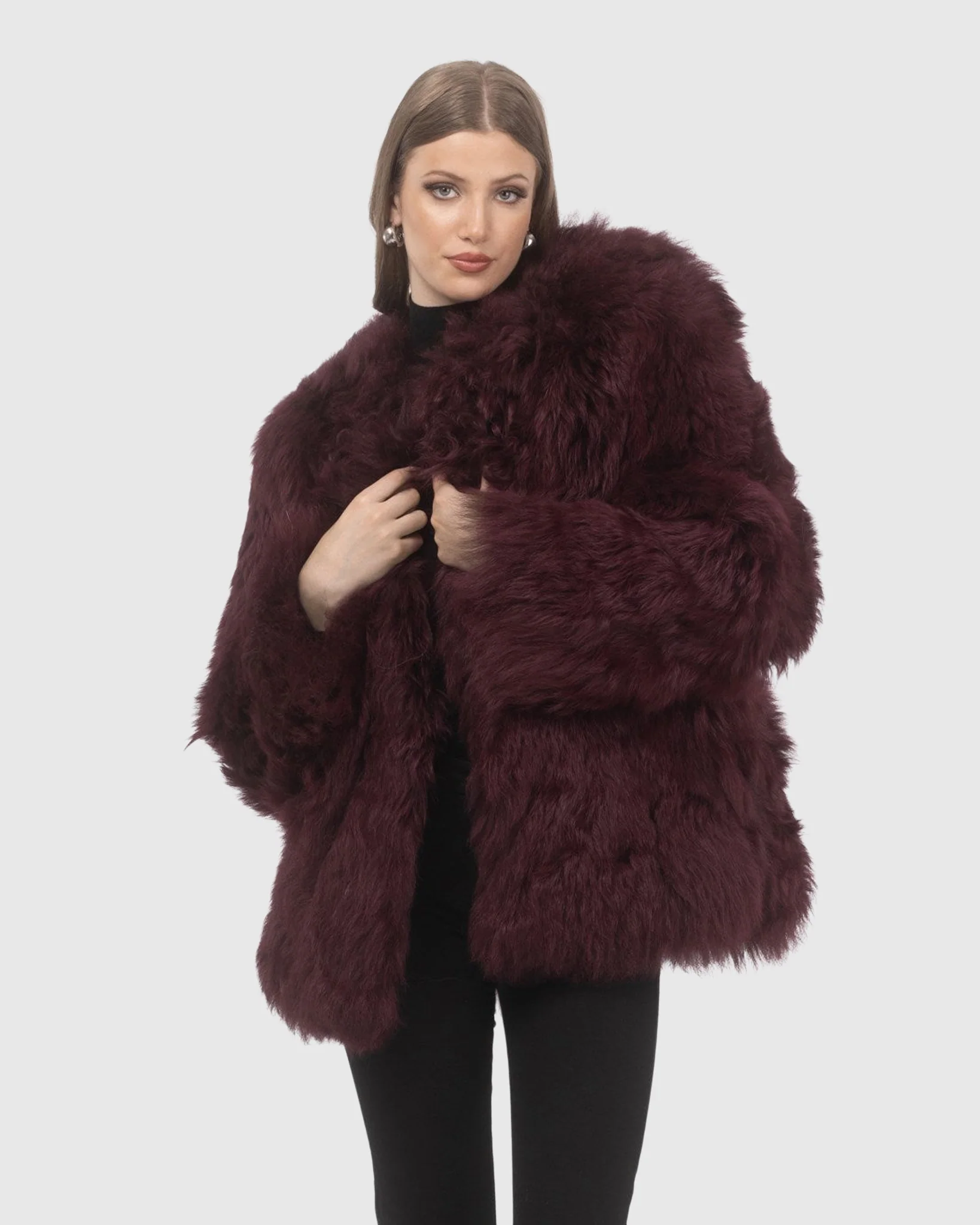 Select Lamb Collarless Jacket - Image 5