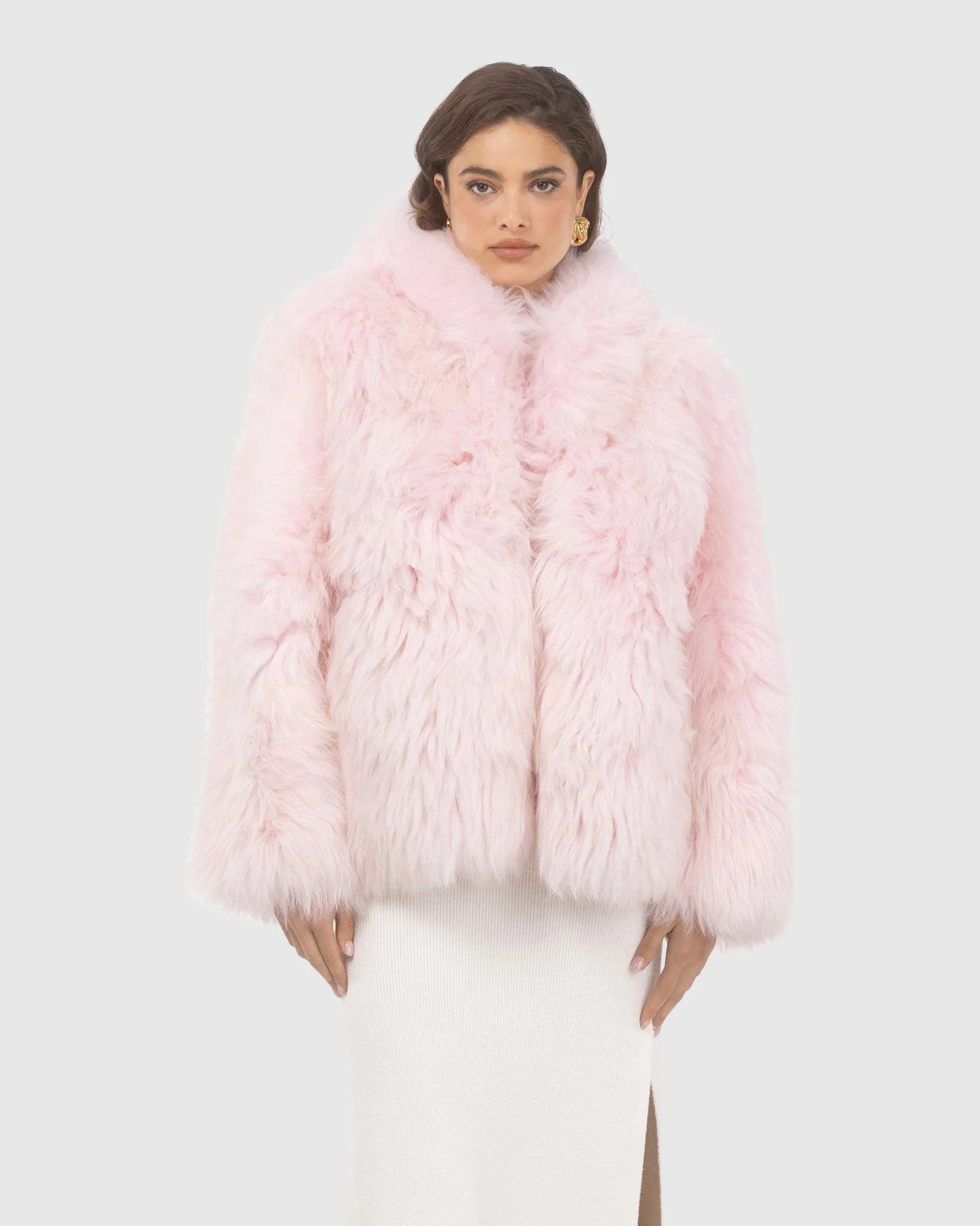 Select Lamb Hooded Jacket - Image 2