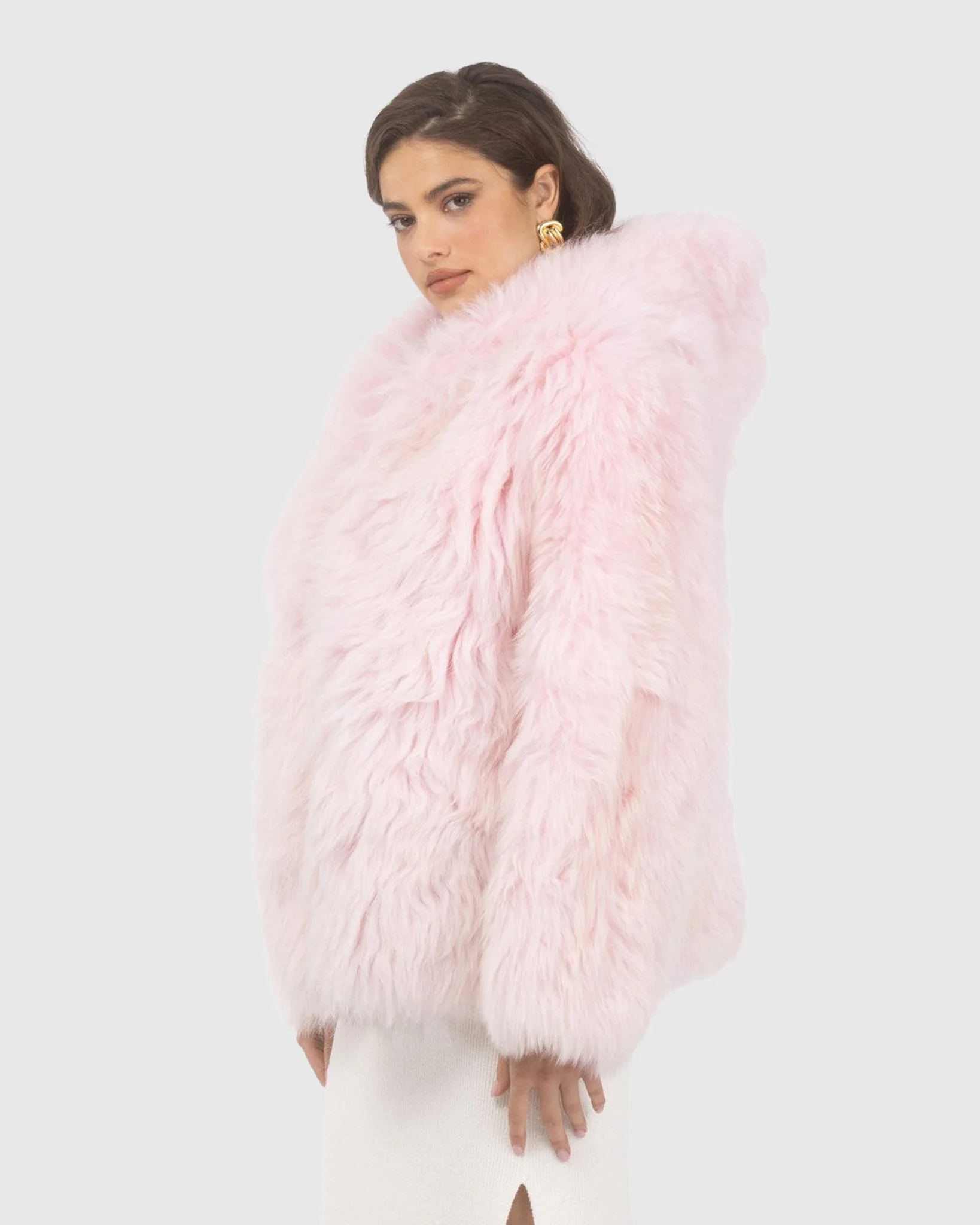 Select Lamb Hooded Jacket - Image 3