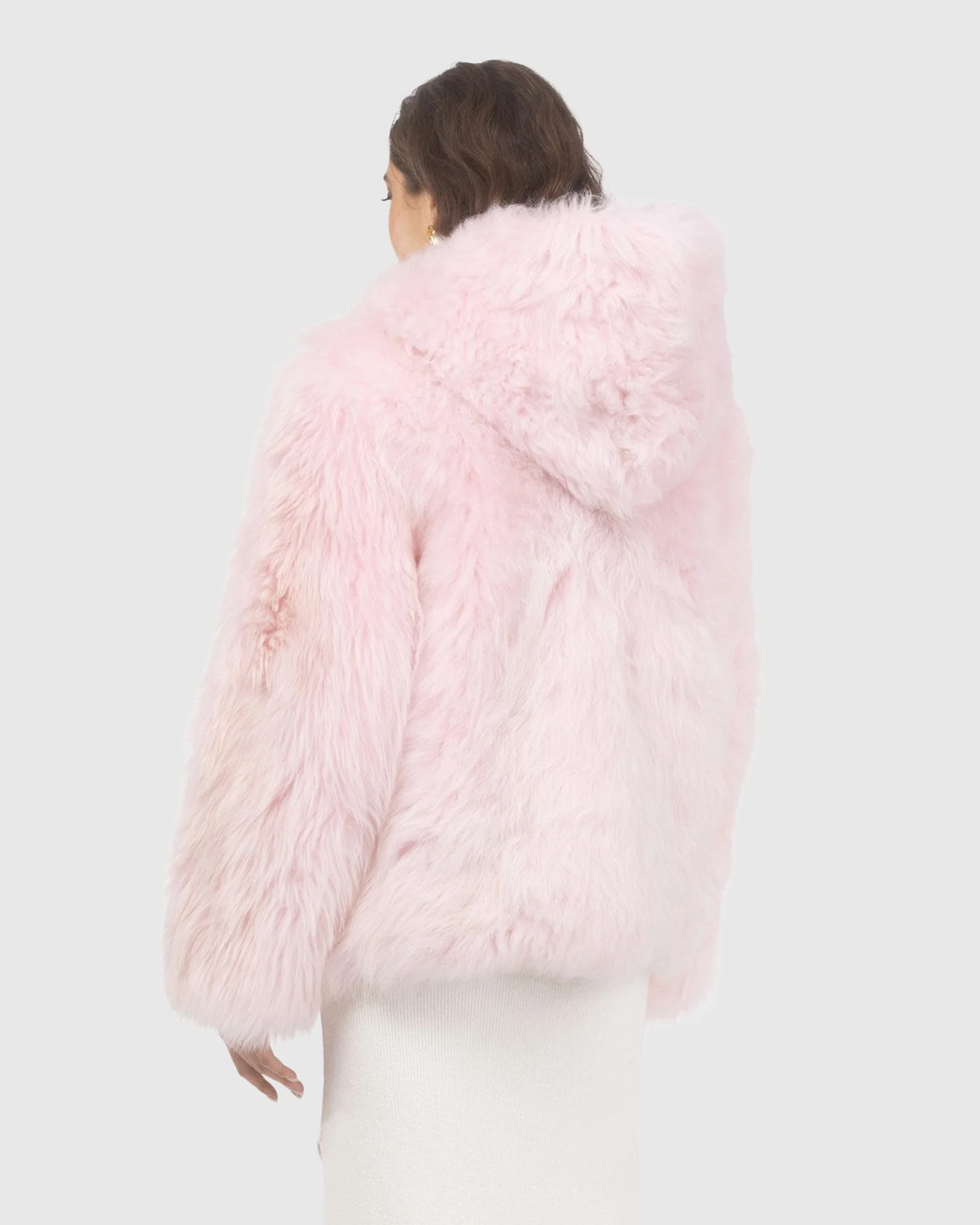 Select Lamb Hooded Jacket - Image 4