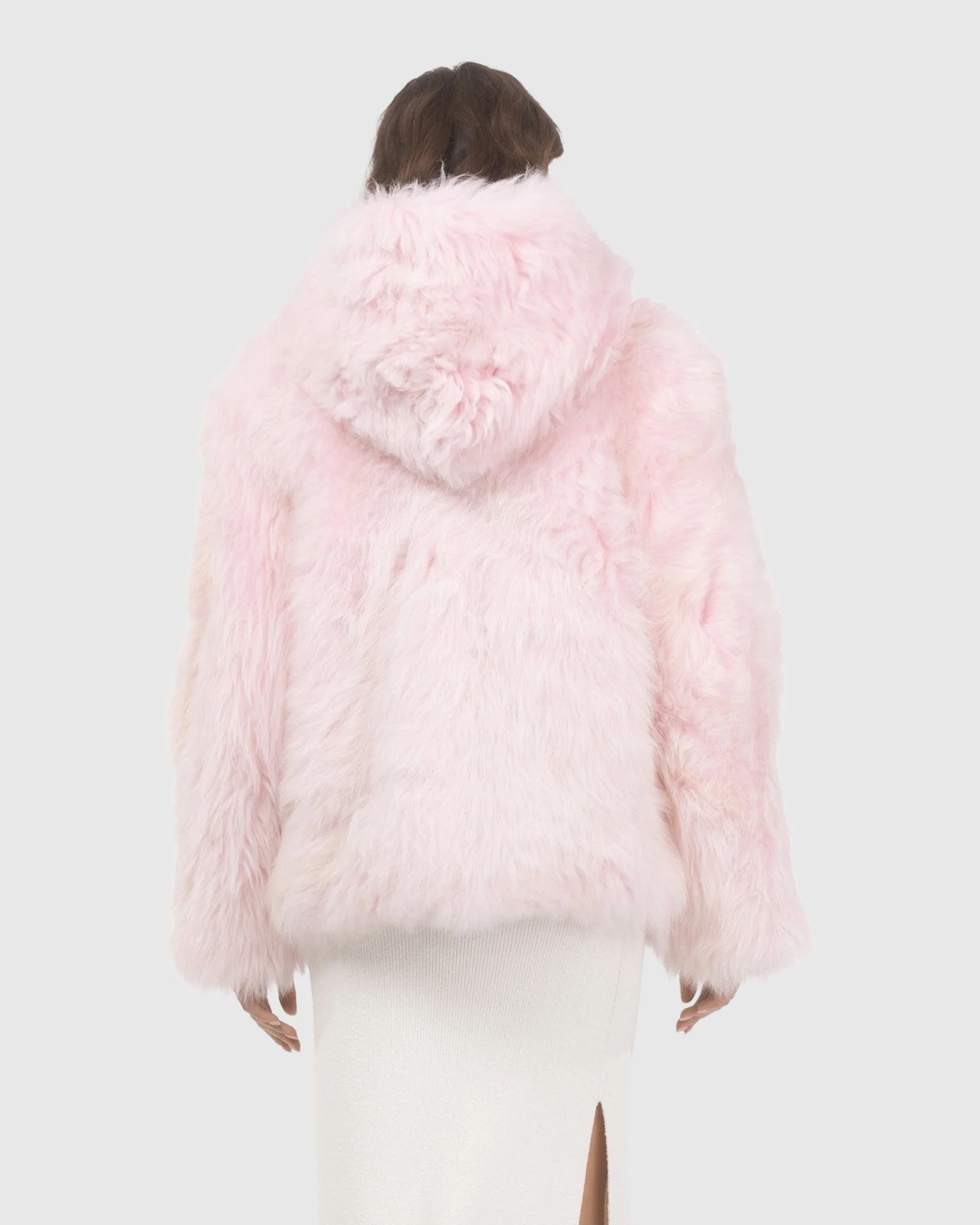 Select Lamb Hooded Jacket - Image 5