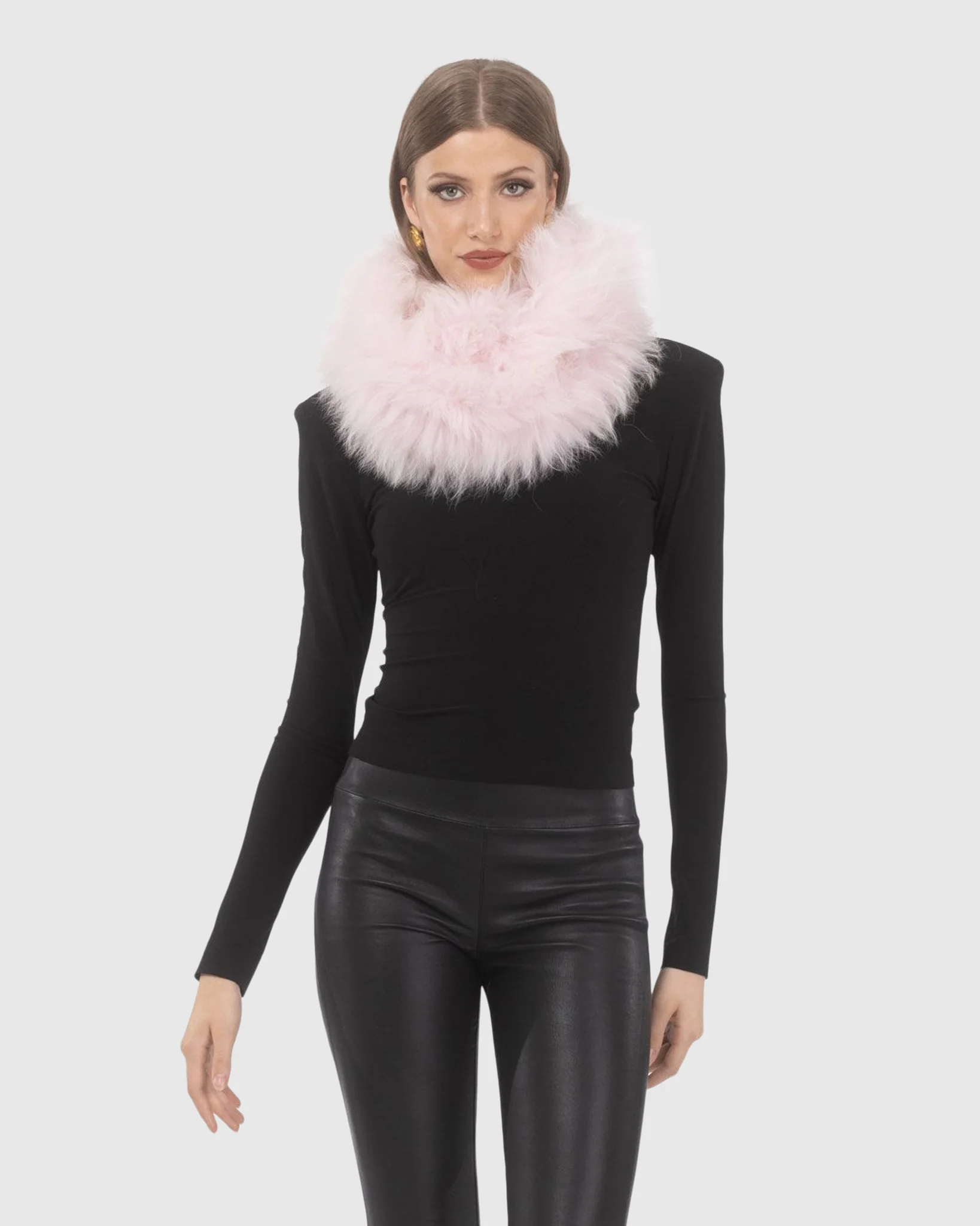 SELECT LAMB KNIT INFINITY SCARF - Image 2